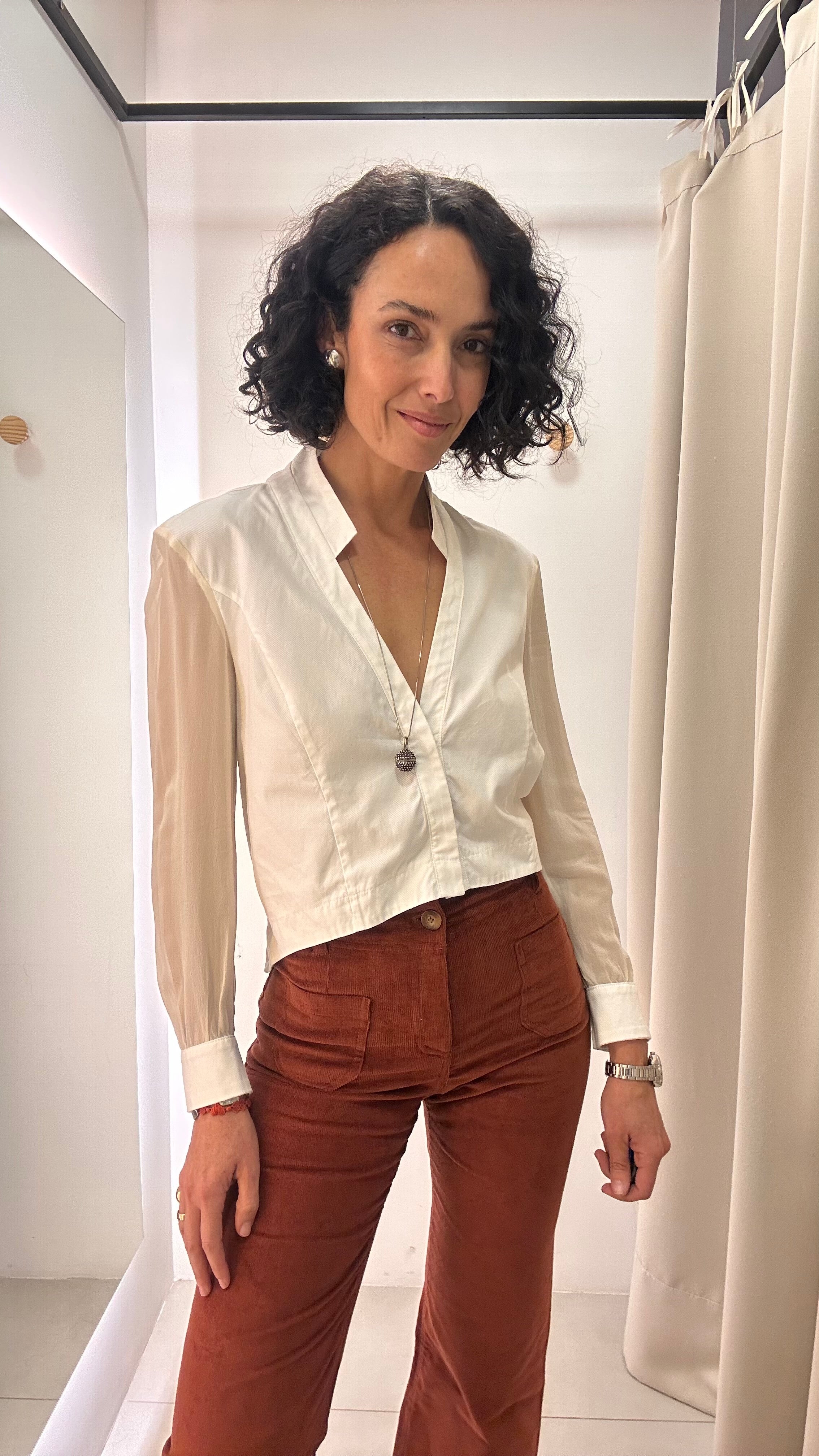 Calça Veludo Cotelê Chez Nous