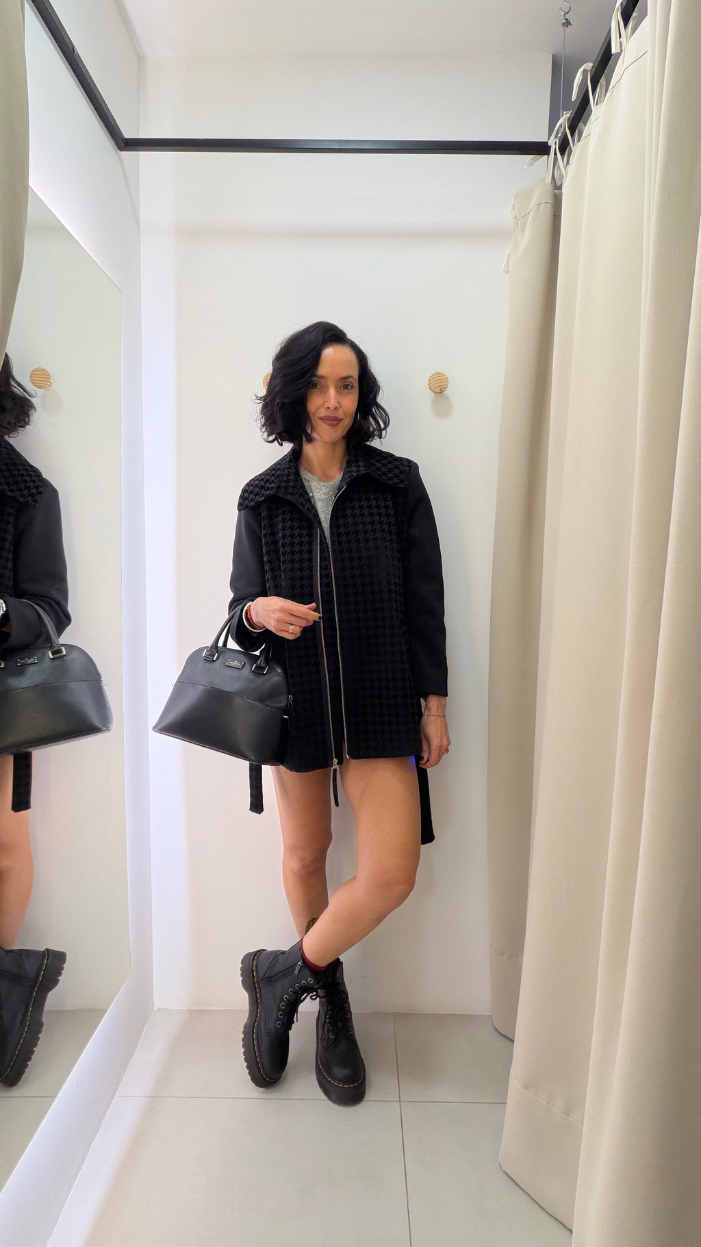Bolsa couro Kate Spade