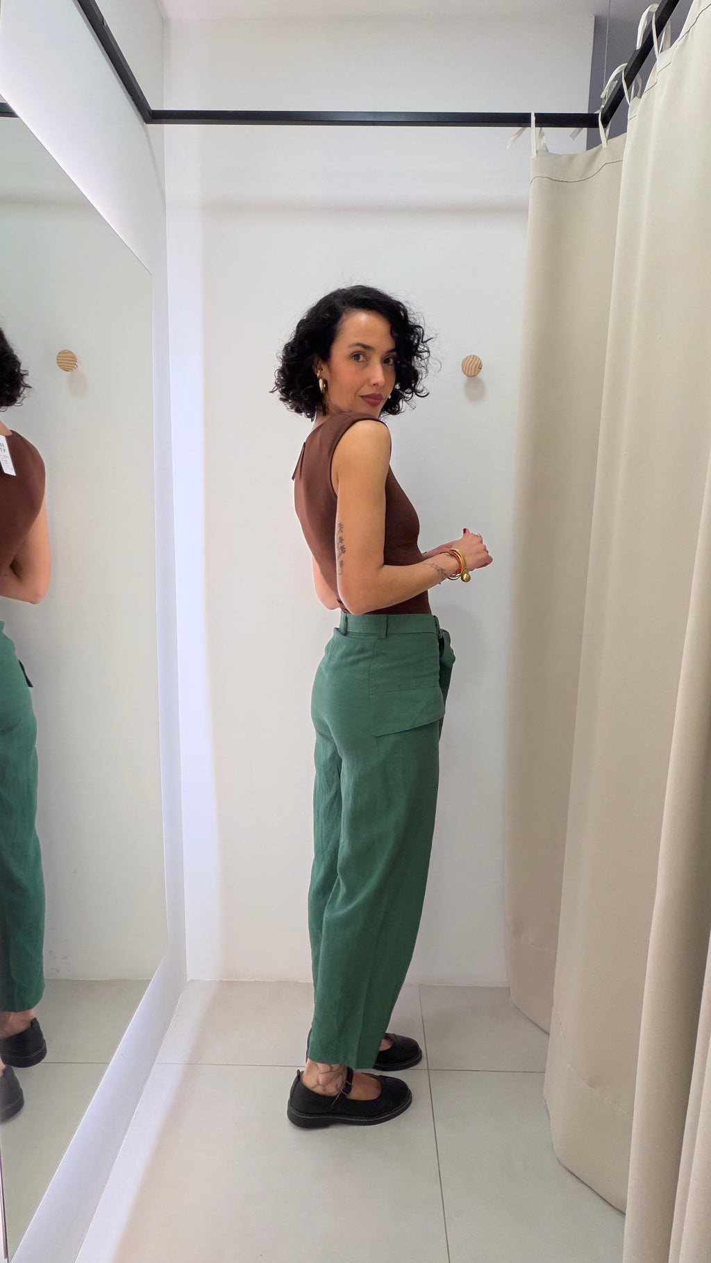 Calça verde Coven