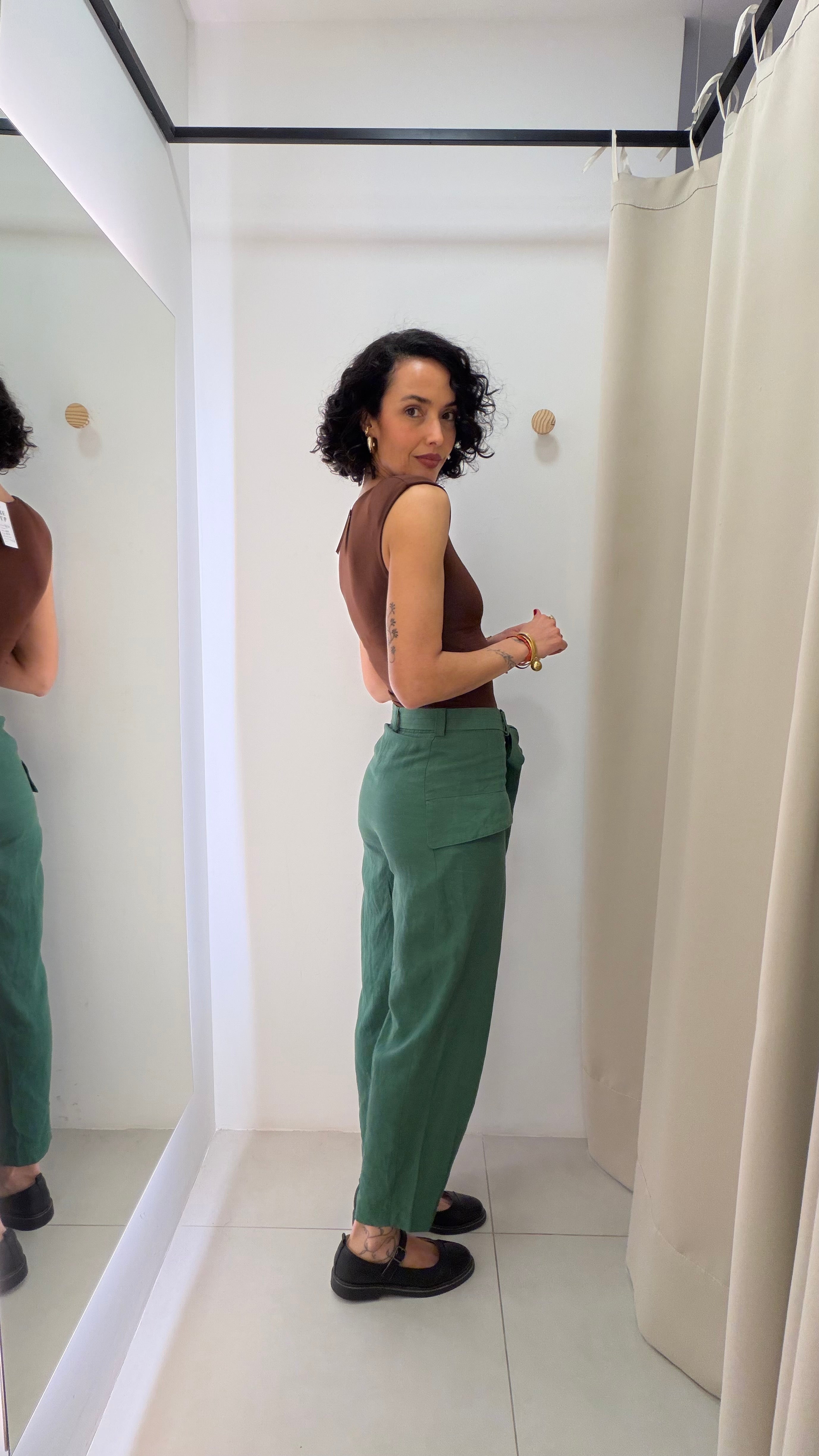 Calça verde Coven