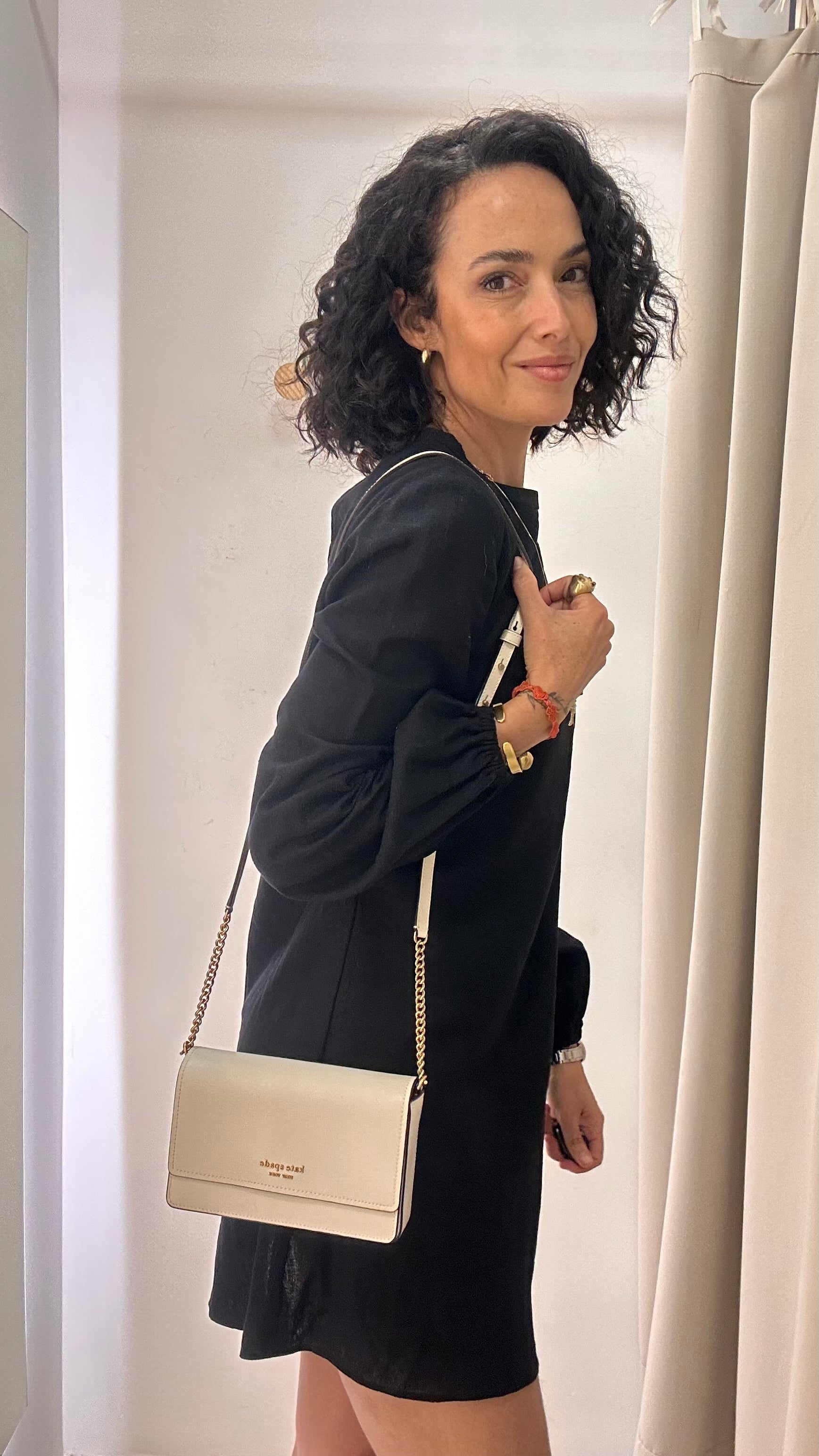 Bolsa off white Kate Spade