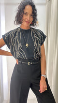 Blusa Preta Raifone
