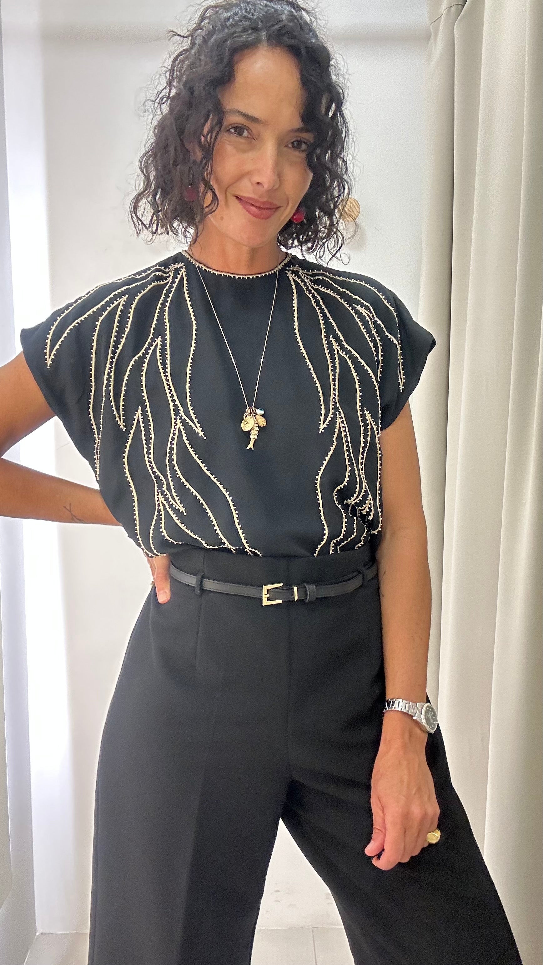 Blusa Preta Raifone