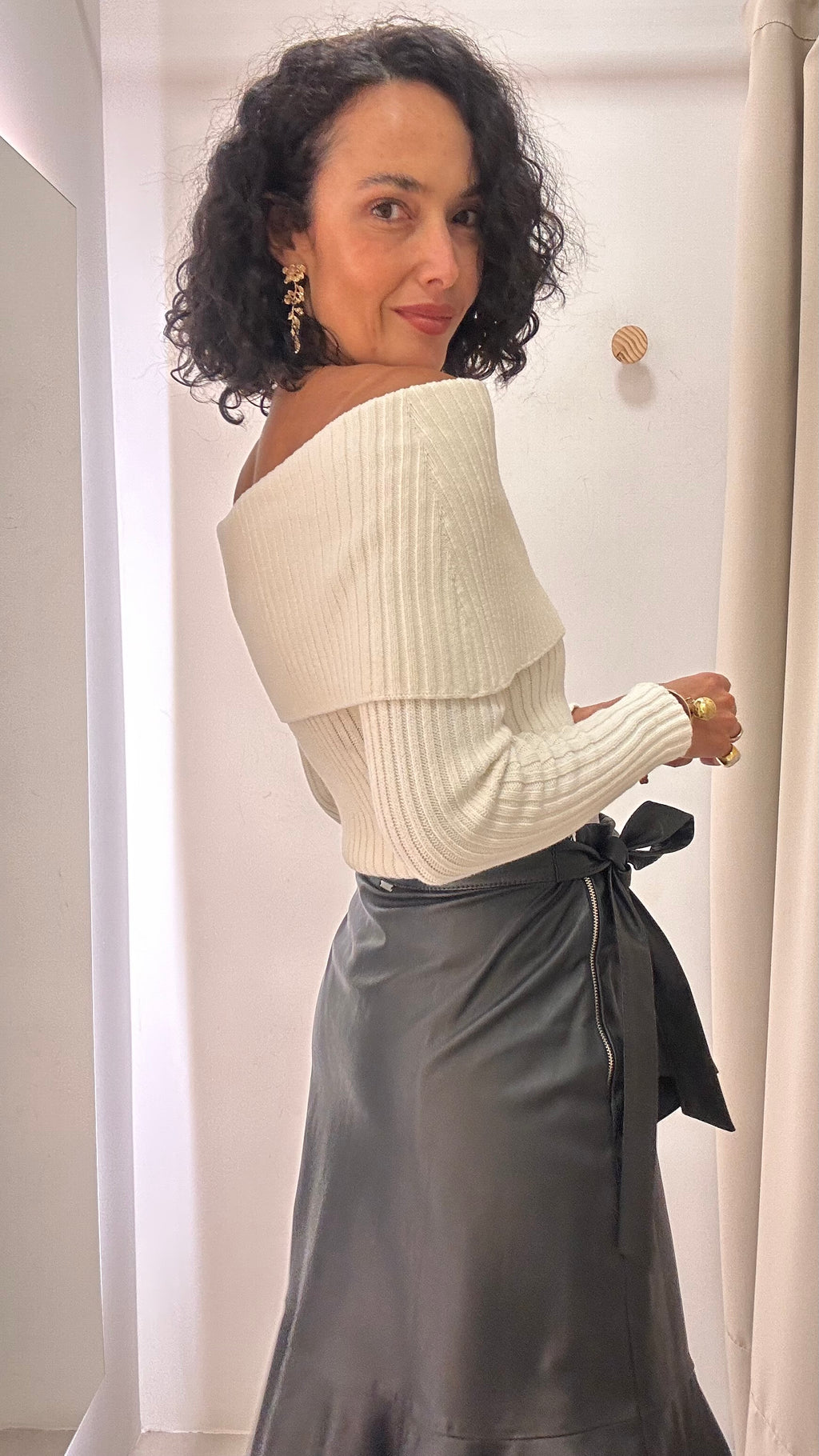 Tricot Off White Anselmi