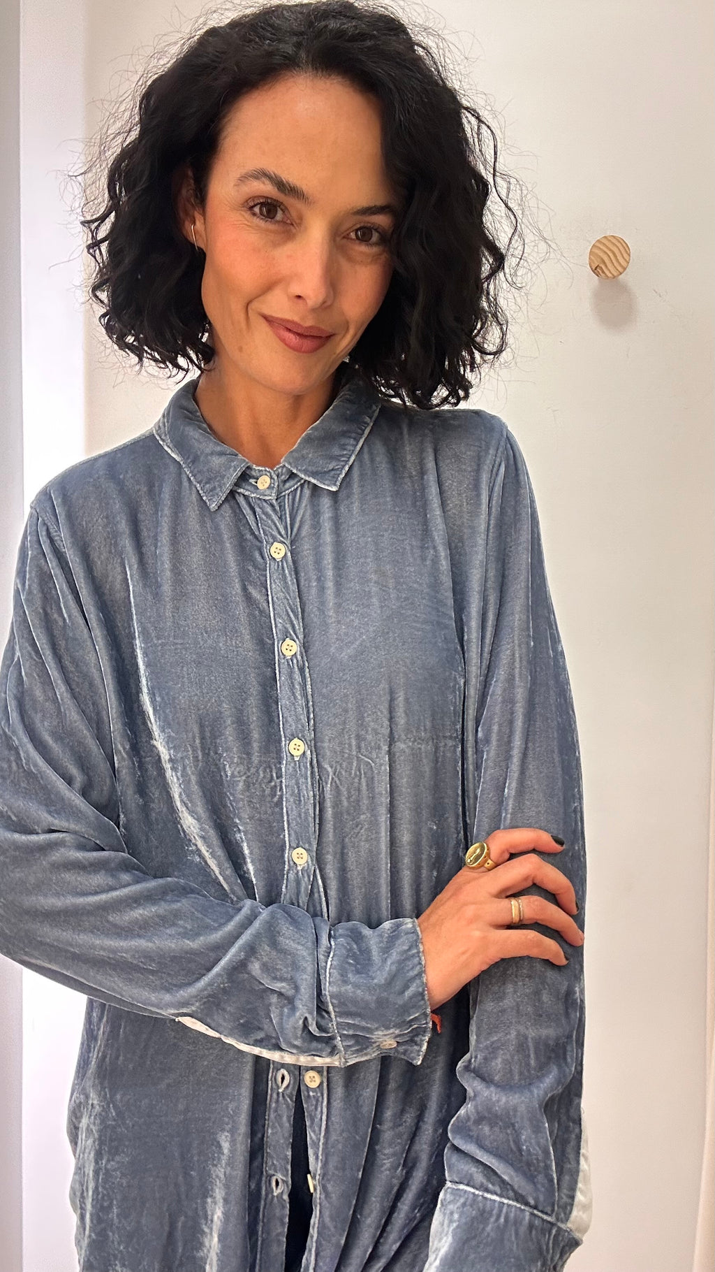 Camisa veludo Cp Shades