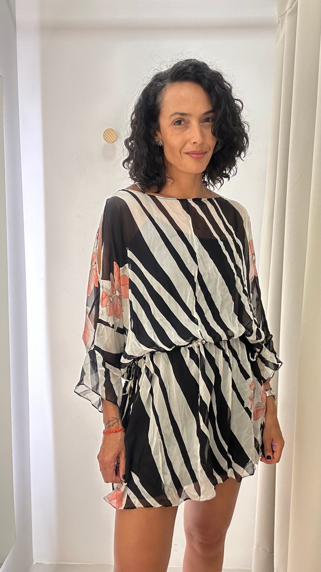 Vestido seda Le Lis Blanc