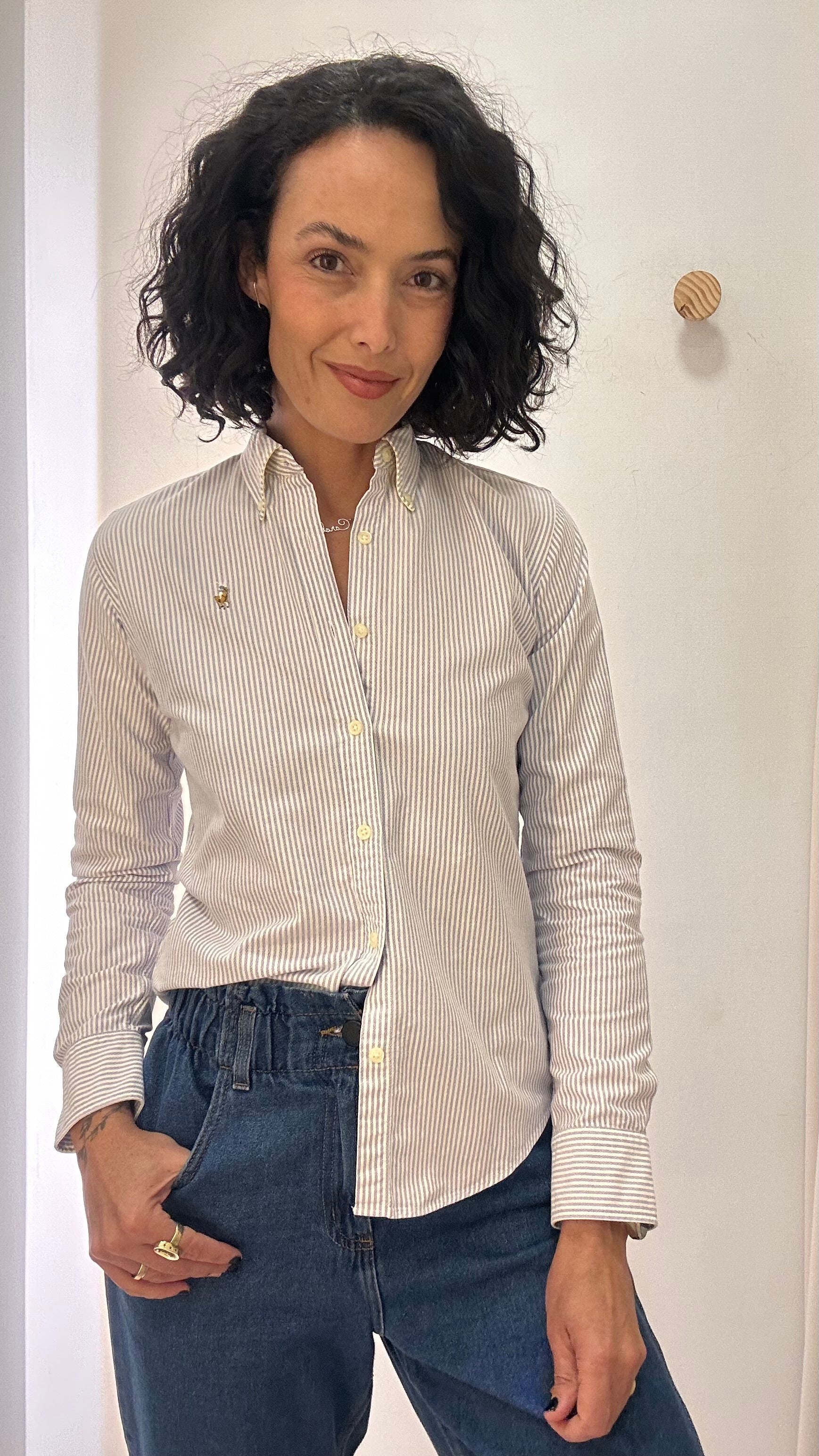 Camisa Listrada Ralph Lauren