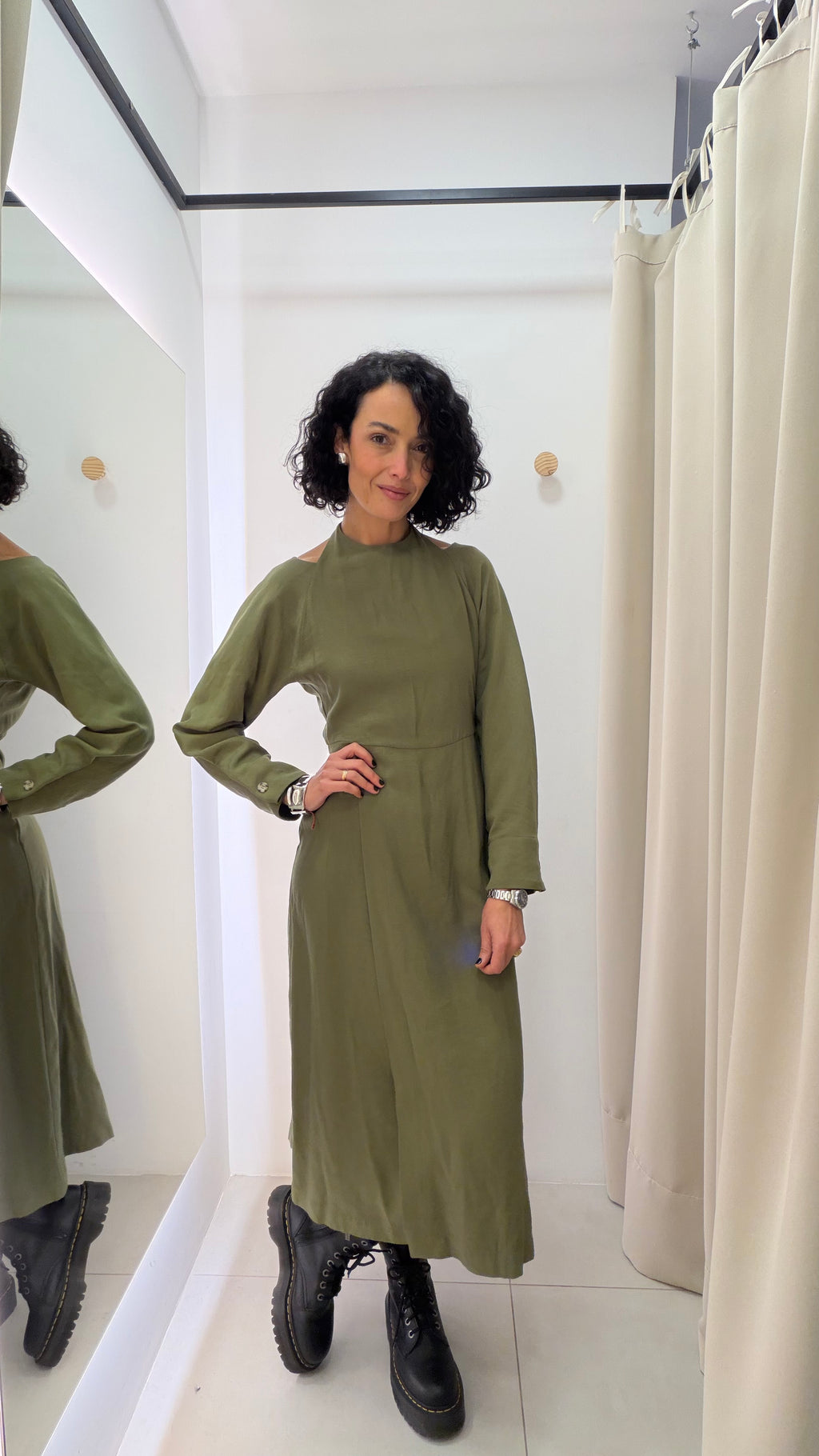 Vestido Verde Militar