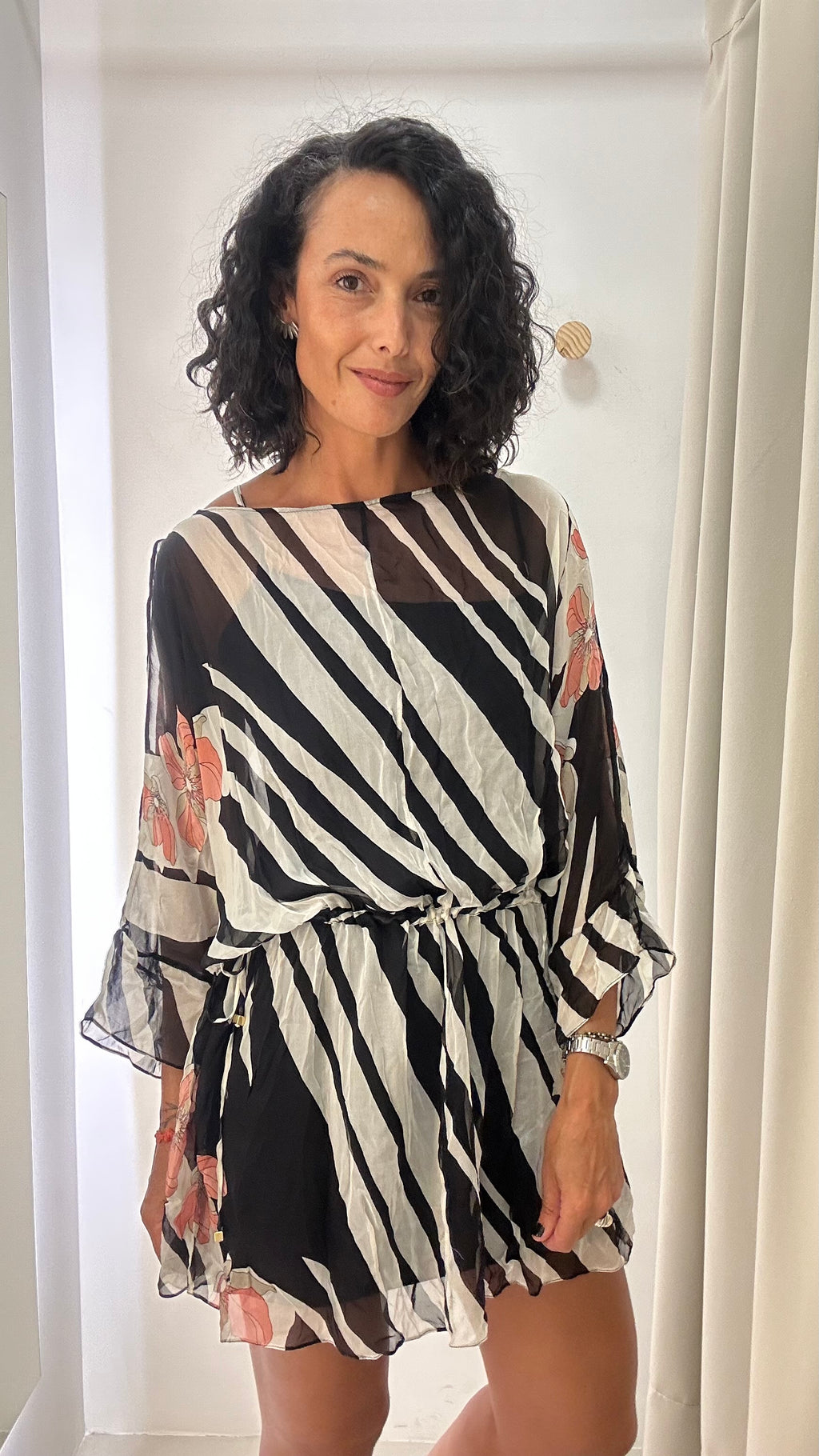 Vestido seda Le Lis Blanc
