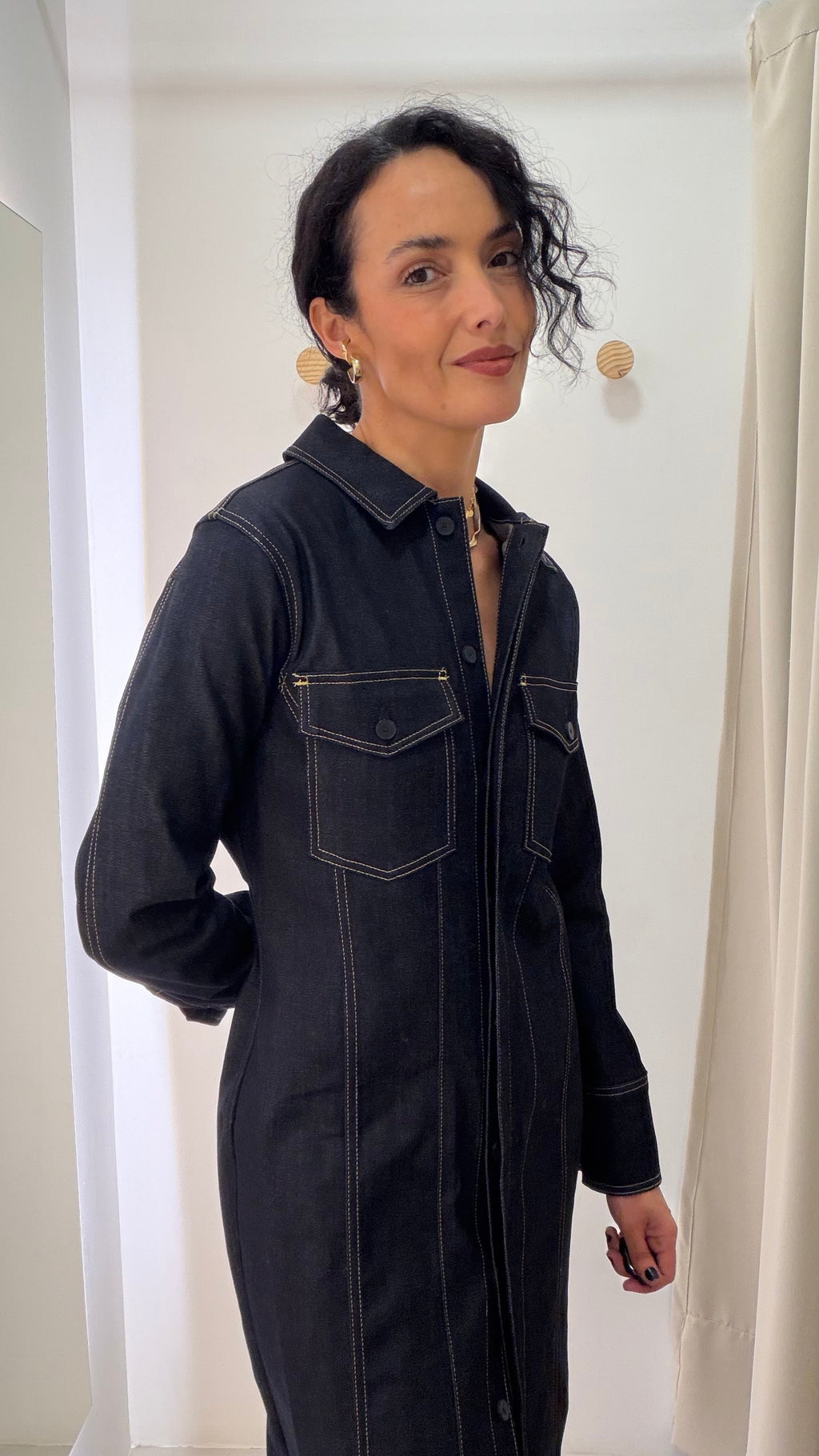 Vestido jeans Zara