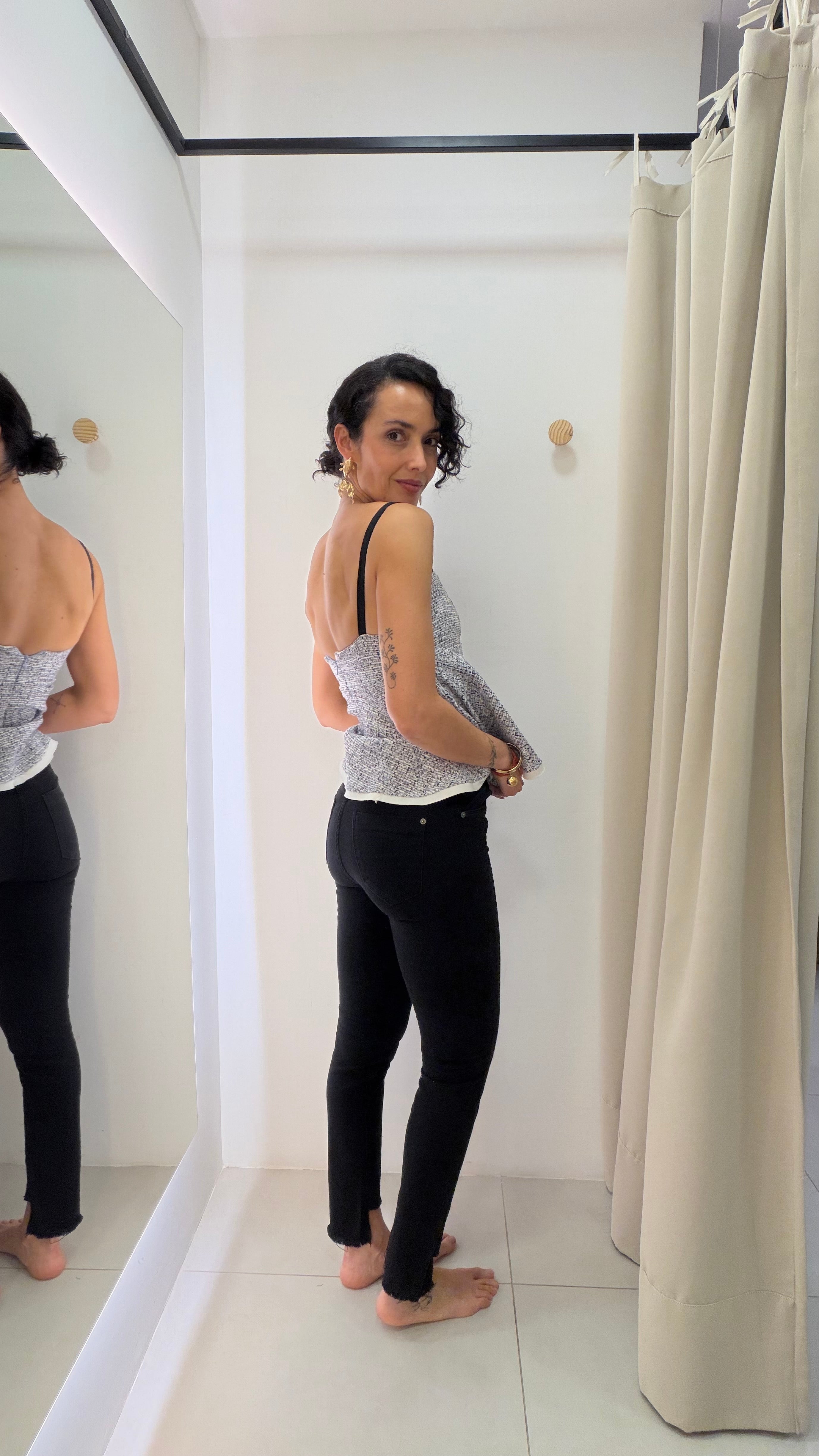Calça Jeans Preta