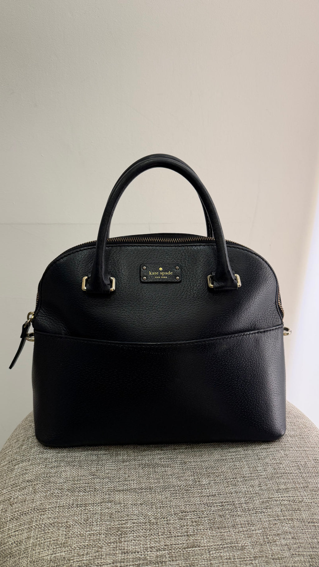 Bolsa couro Kate Spade
