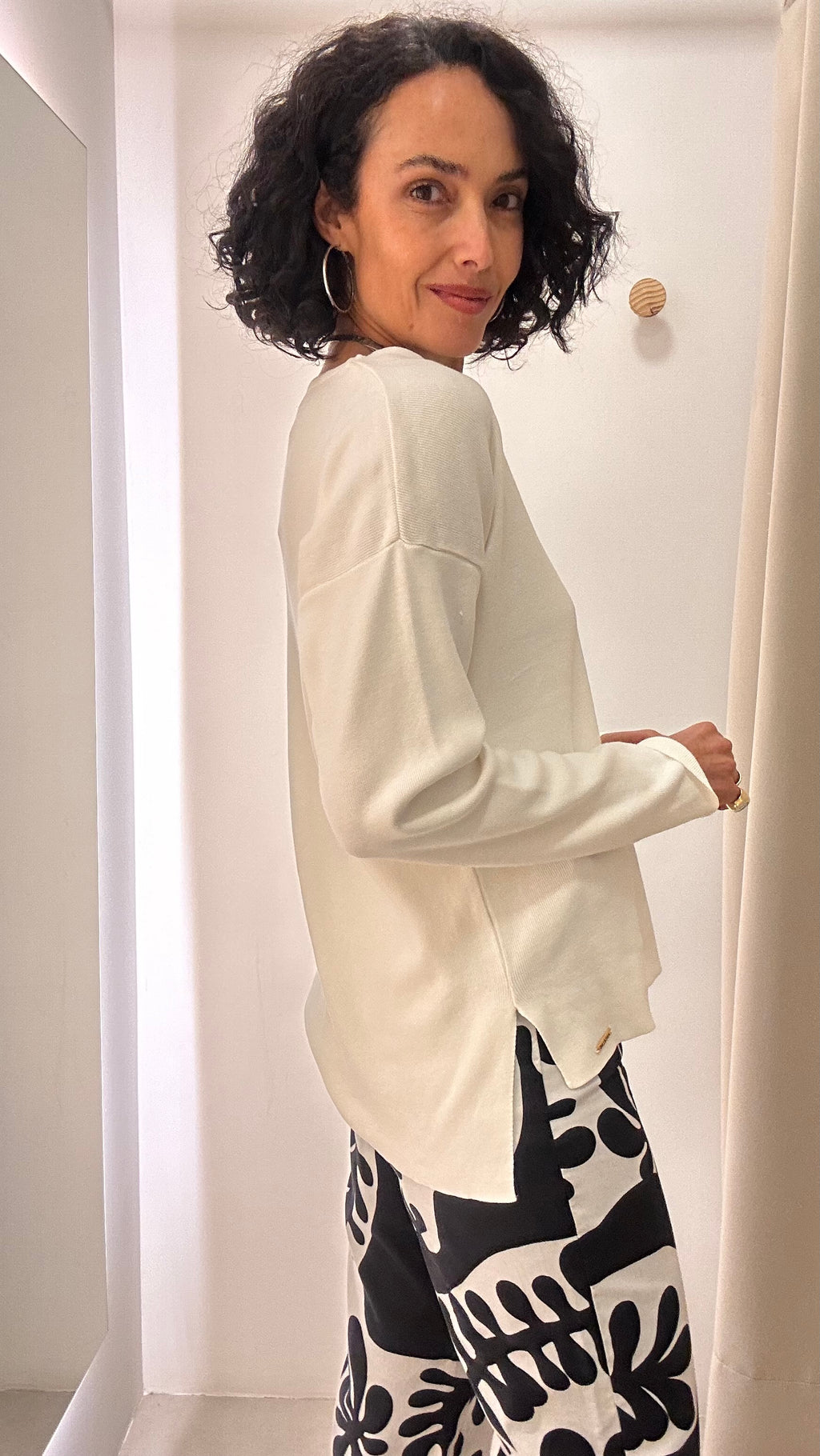 Tricot Branco Anselmi