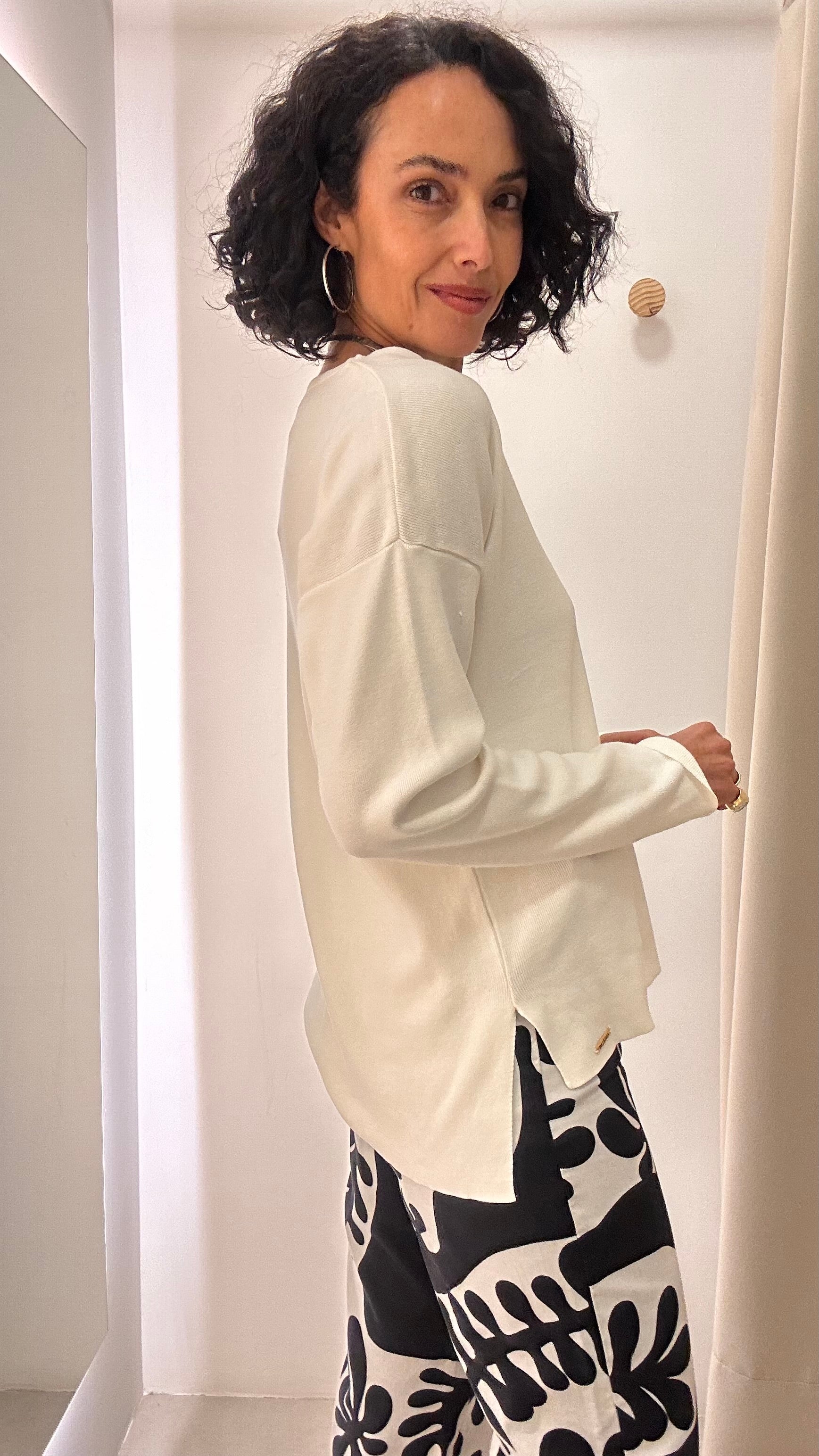 Tricot Branco Anselmi
