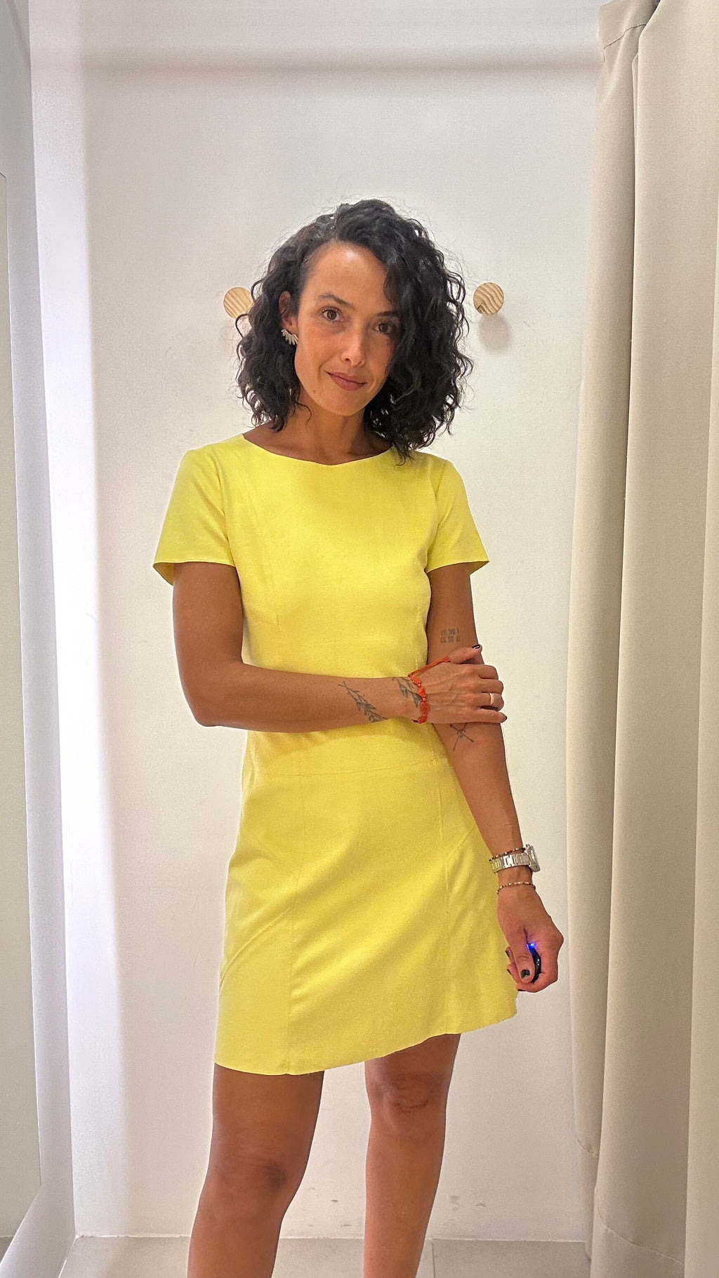 Vestido Amarelo Lafort