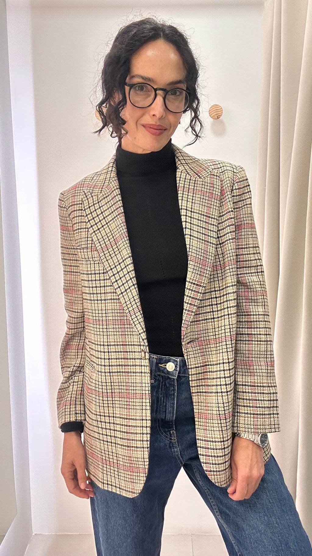Blazer Xadrez Zara