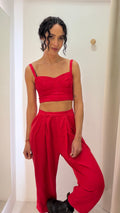Conjunto vermelho Osklen