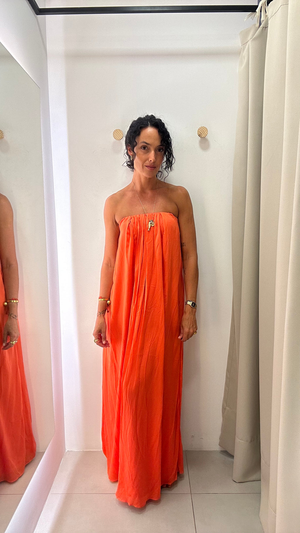 Vestido de Festa em Seda