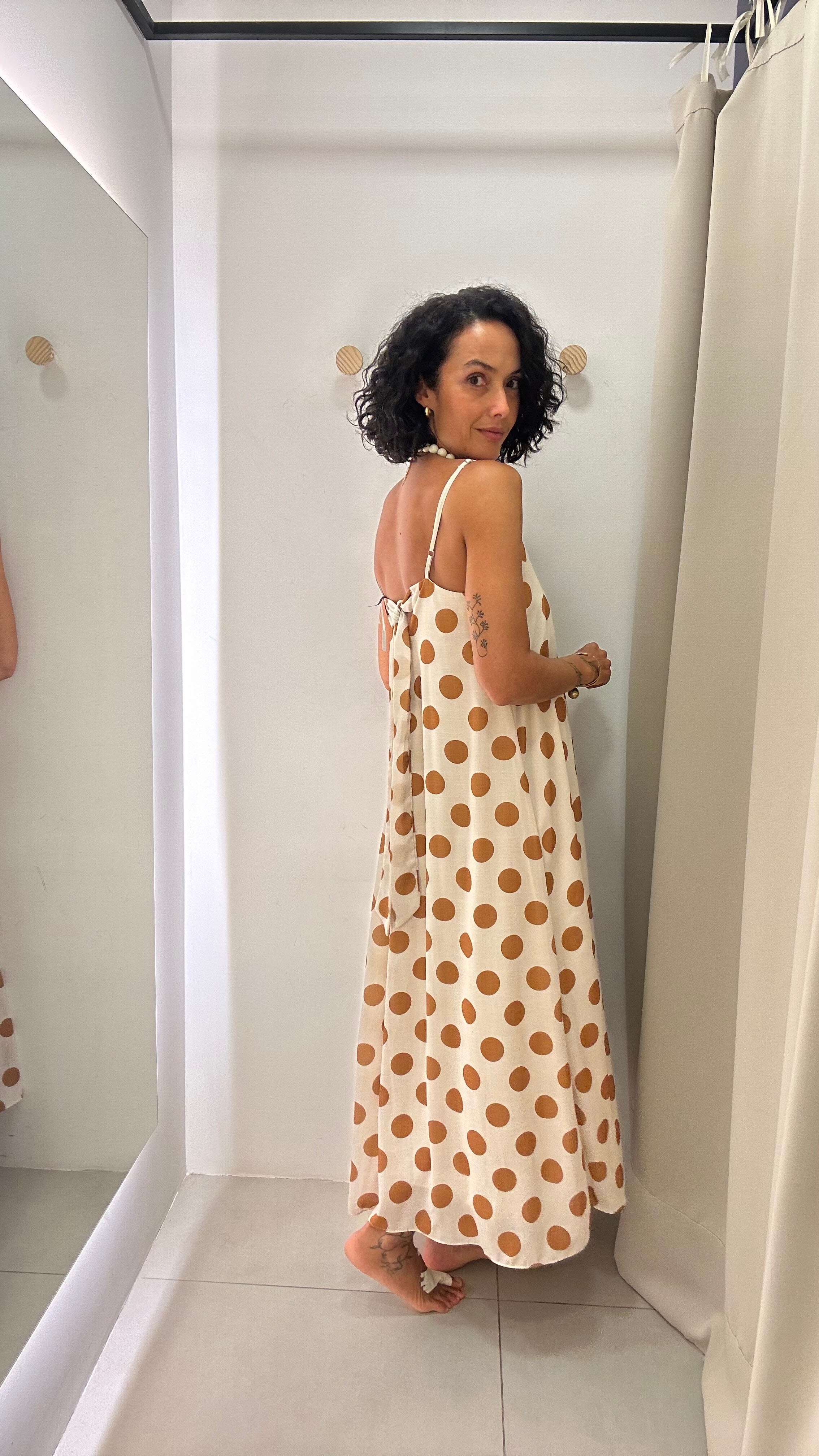 Vestido Poá
