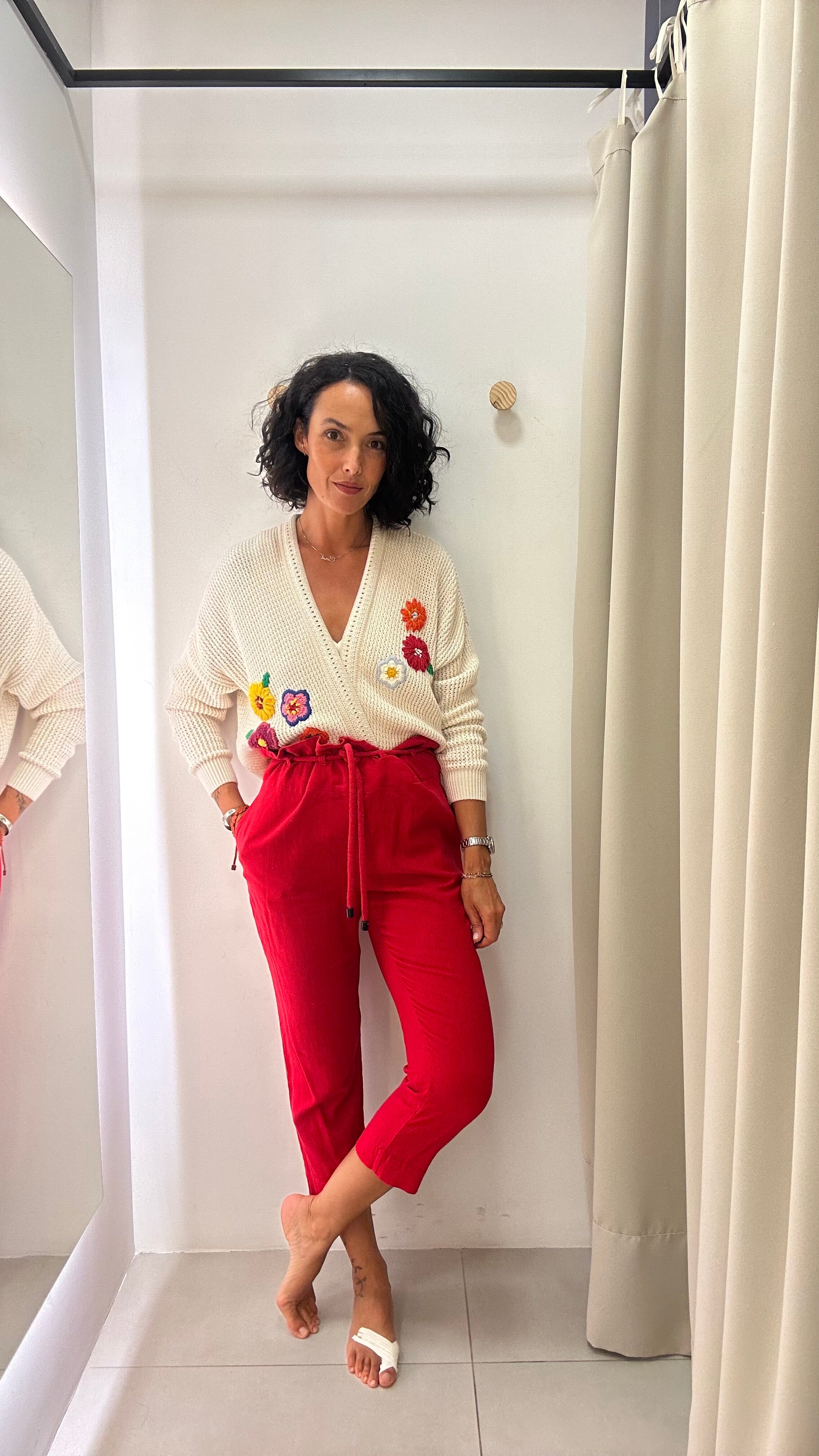 Calça Vermelha Osklen