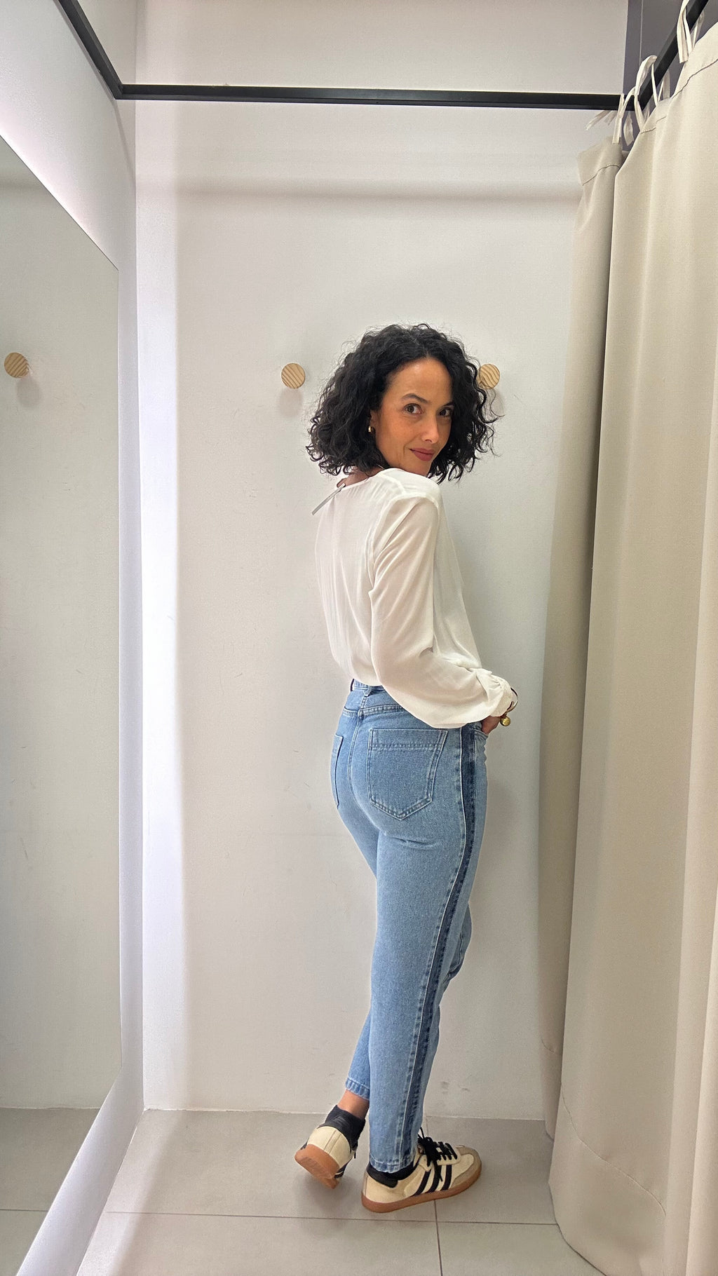 Calça Jeans Shoulder