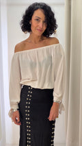 Blusa Bege Mixed