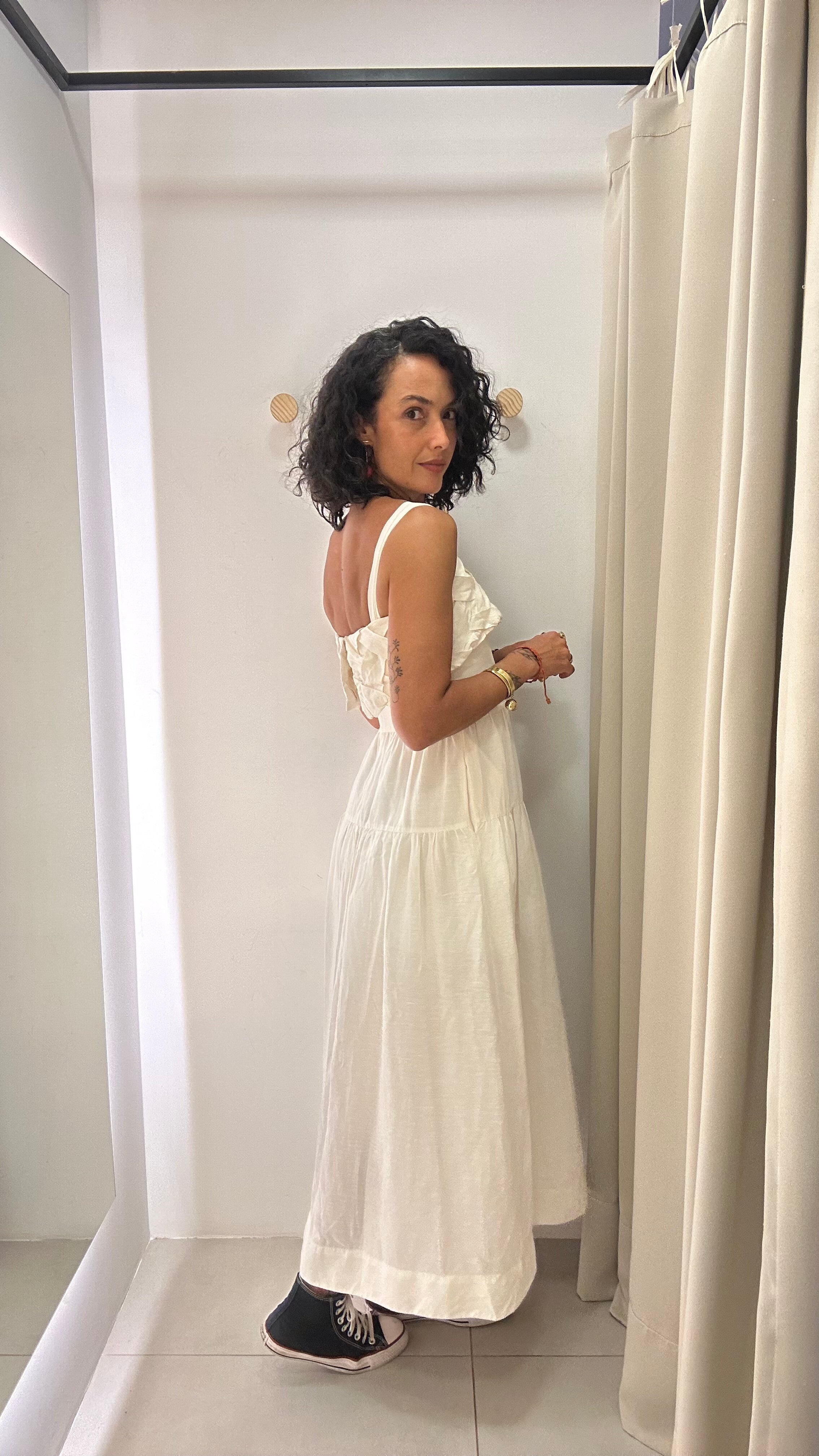 Vestido Branco Renata Campos