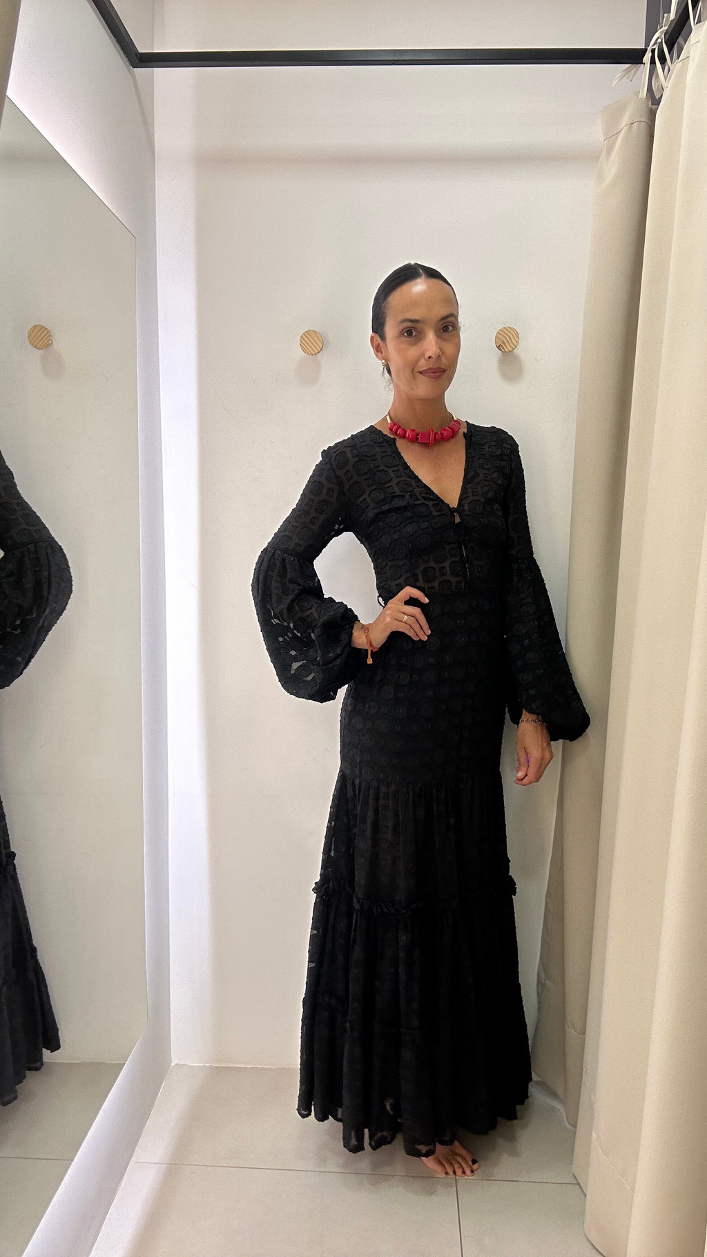 Vestido Longo Preto