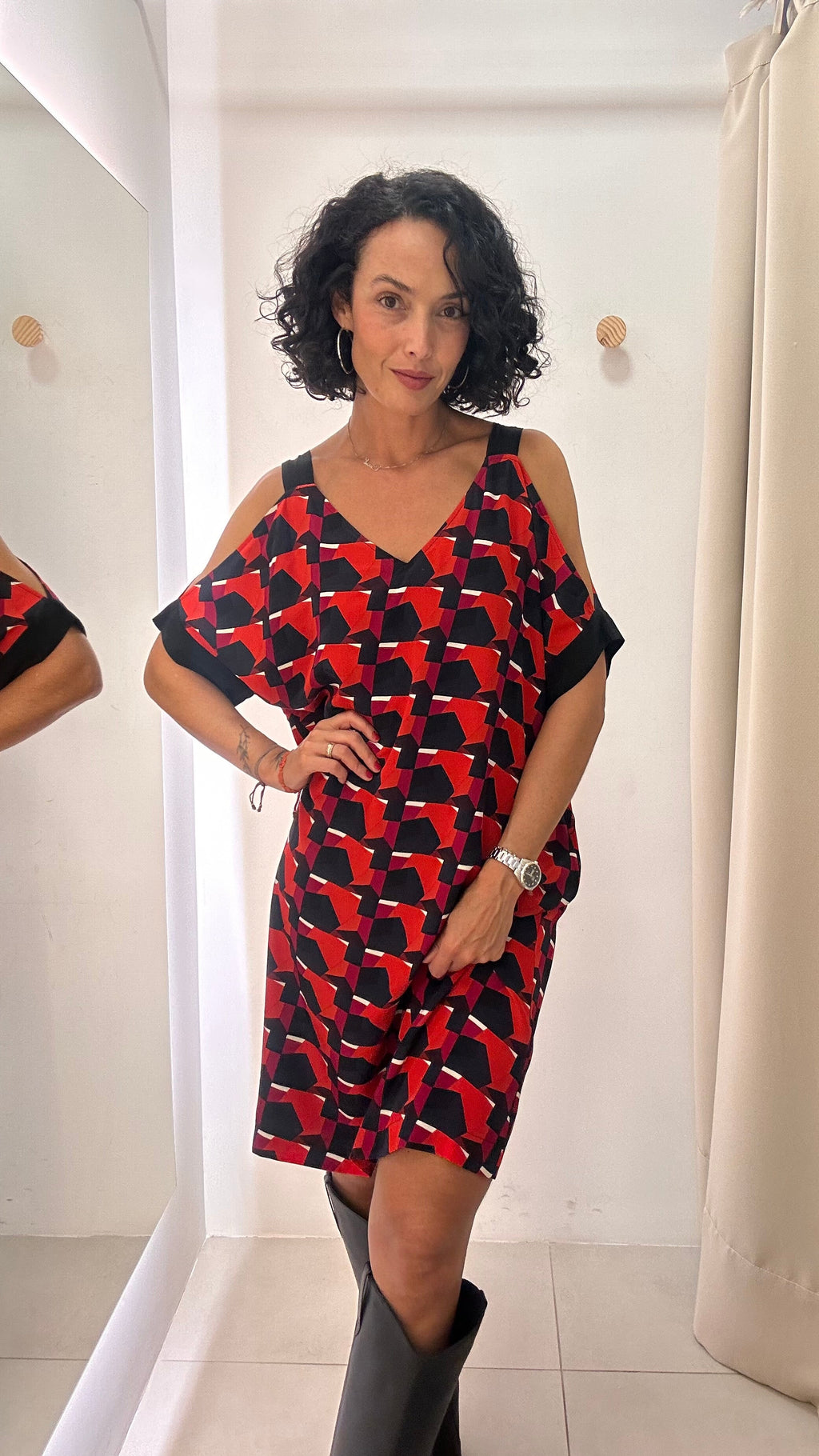 Vestido de Seda Cori