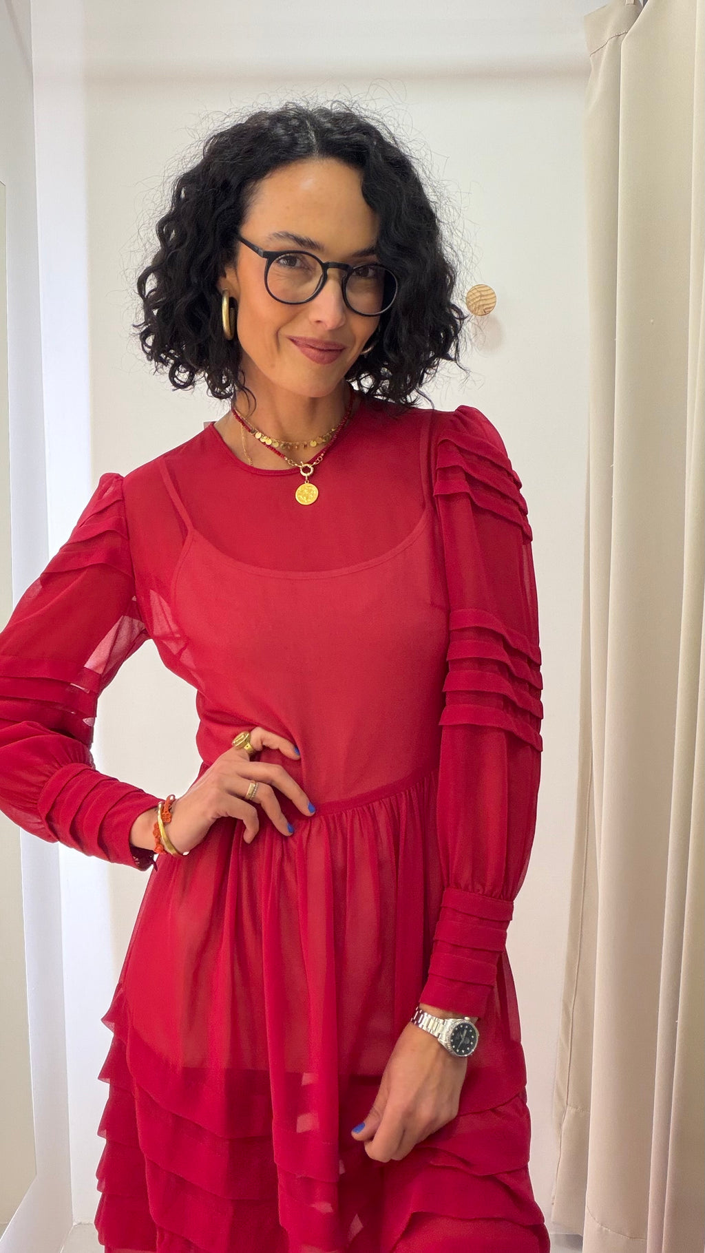 Vestido Agilitá Manga Longa