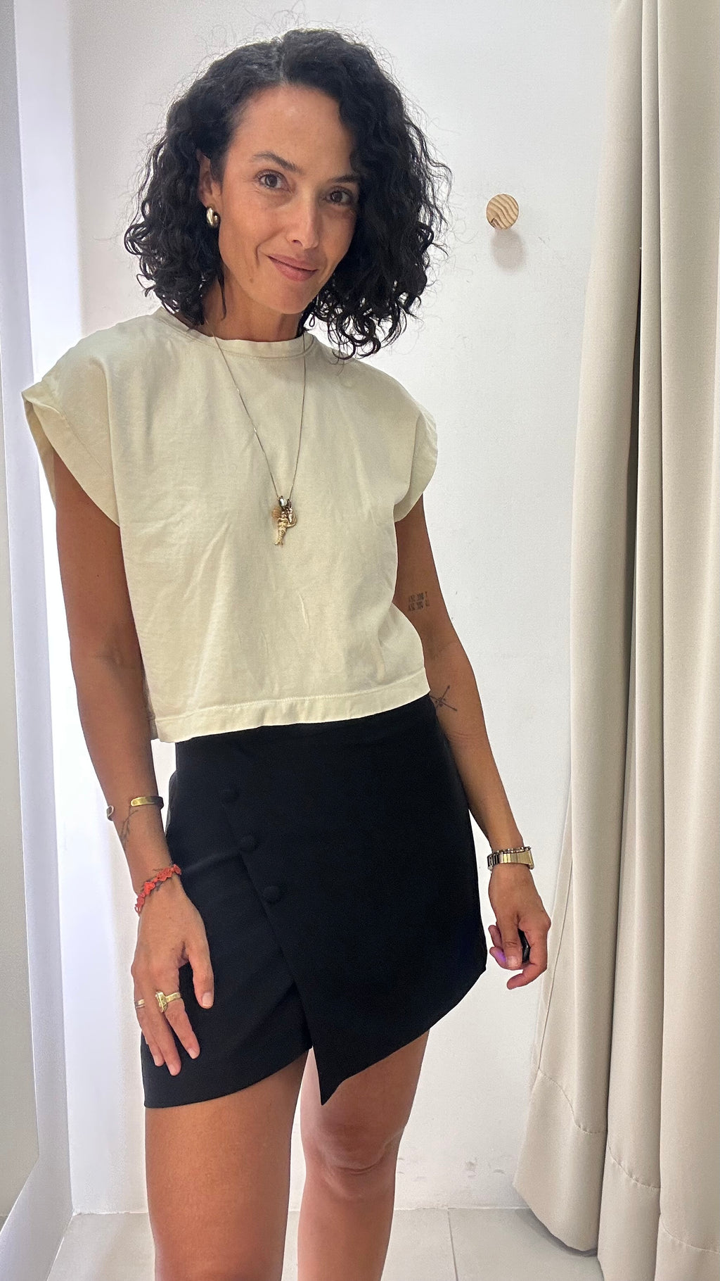 Short Preto Beth Fraga
