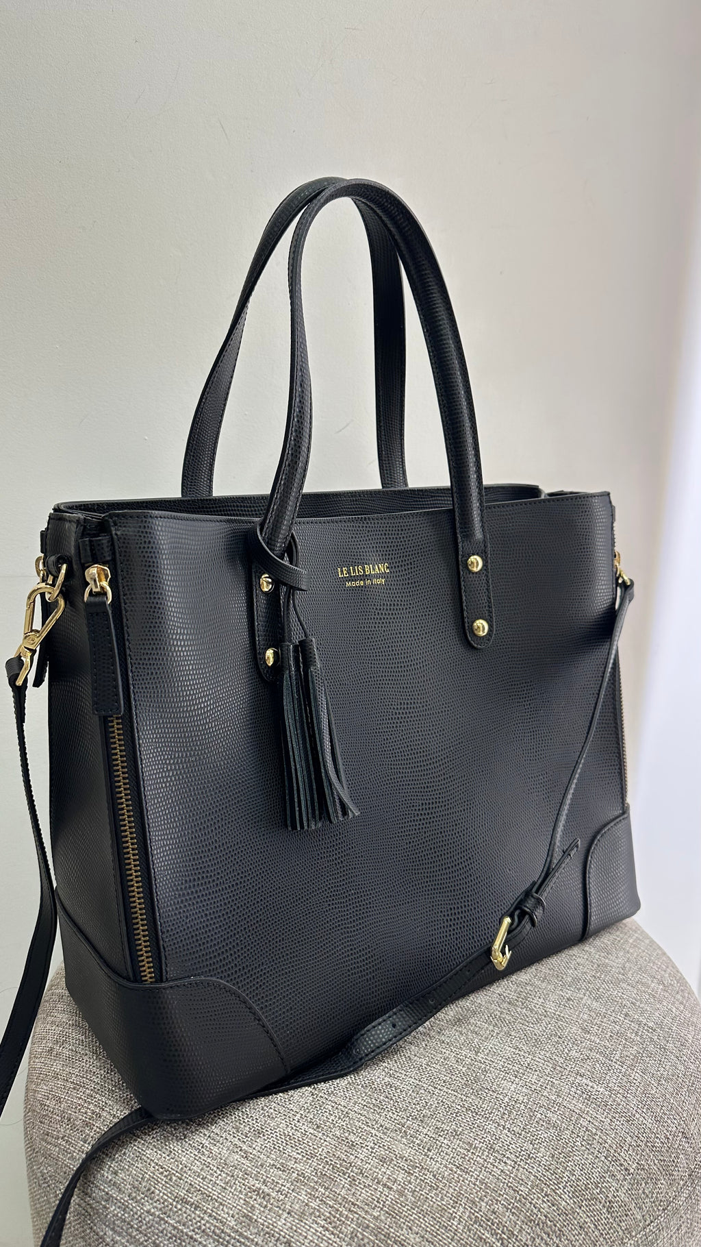 Bolsa Couro Le Lis Blanc
