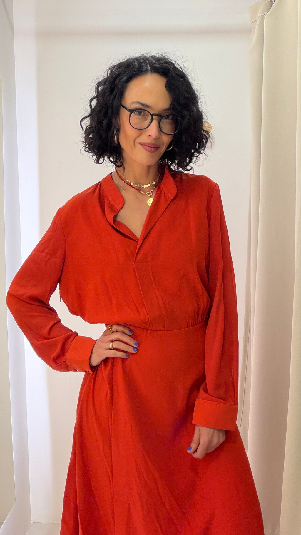 Vestido Vermelho Lucidez
