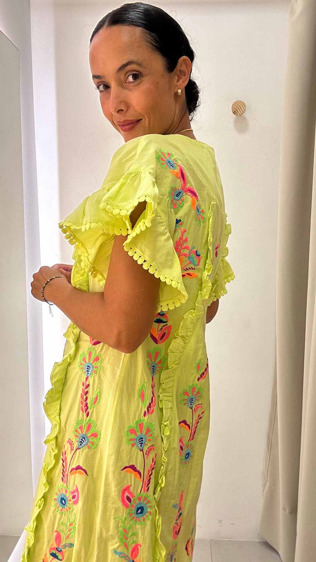 Vestido Borbado Amarante