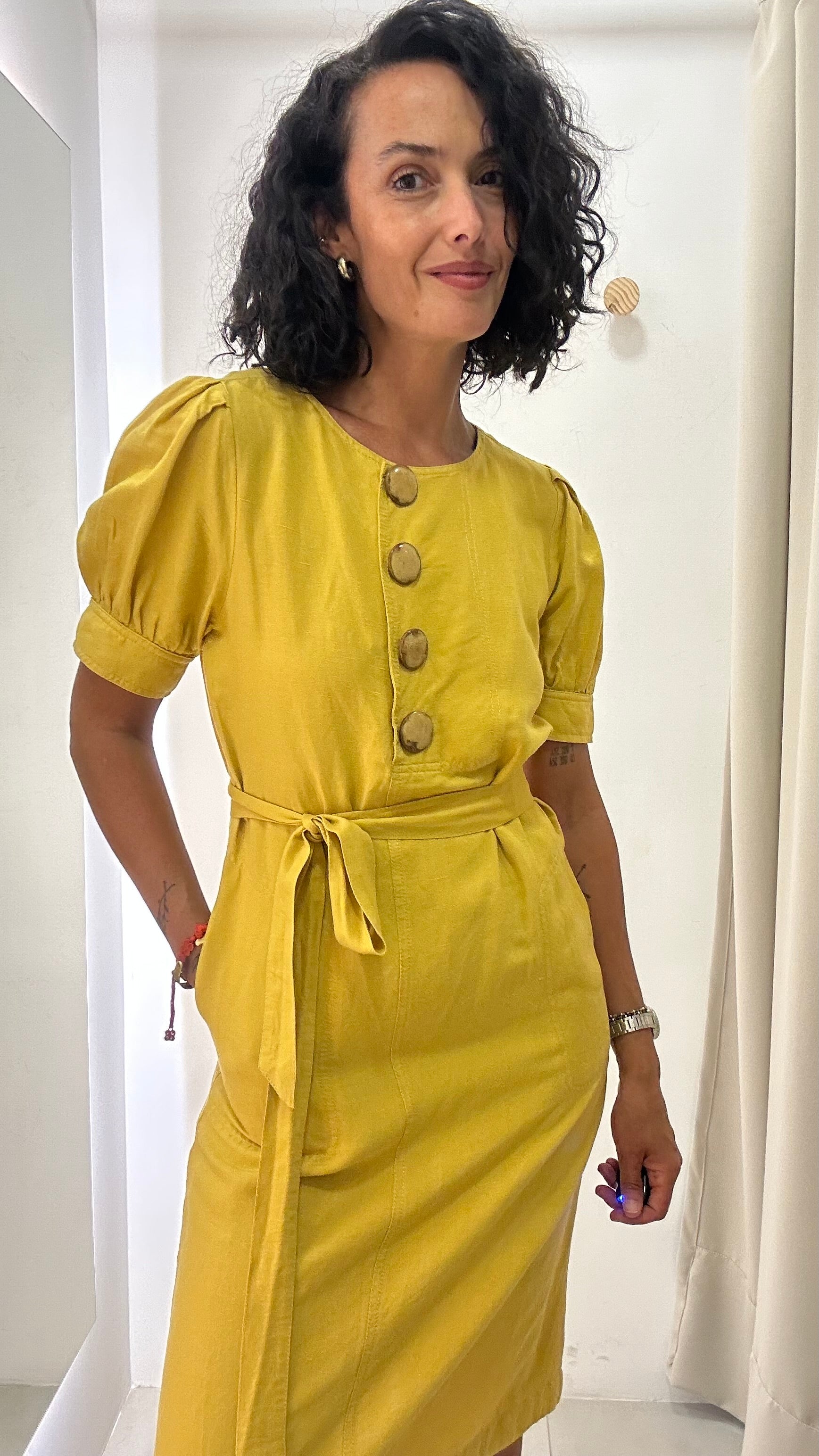 Vestido Amarelo Iorane