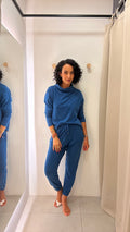 Conjunto Azul Cleo Milani