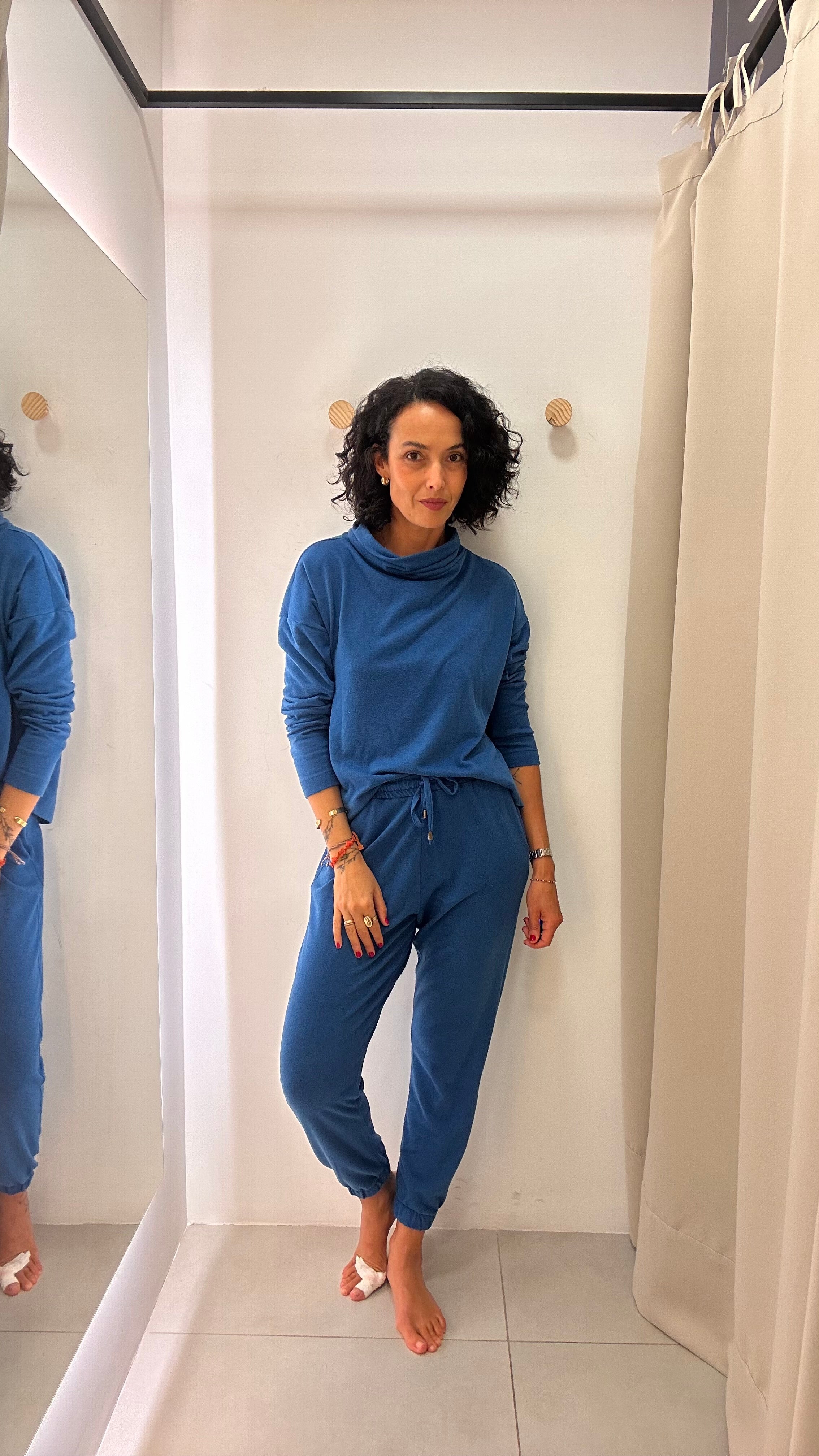Conjunto Azul Cleo Milani