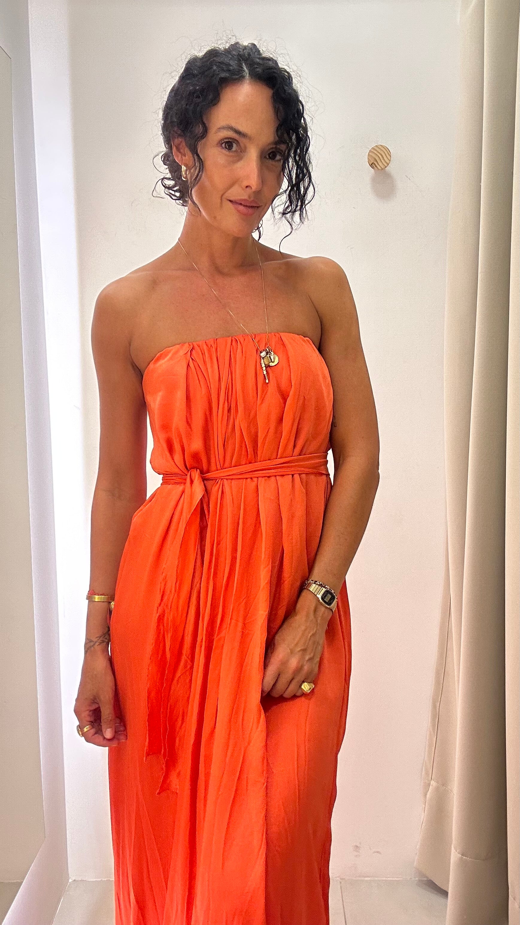 Vestido de Festa em Seda