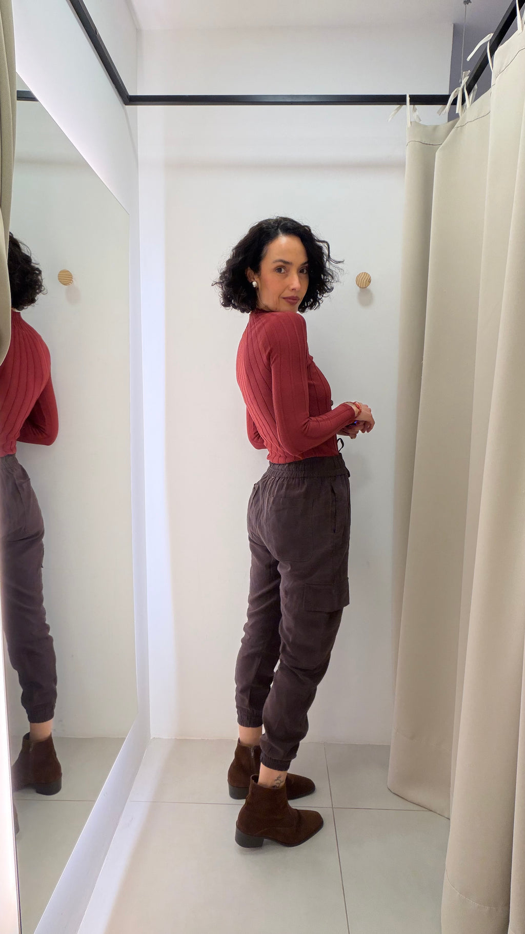 Tricot Vinho Doce Trama