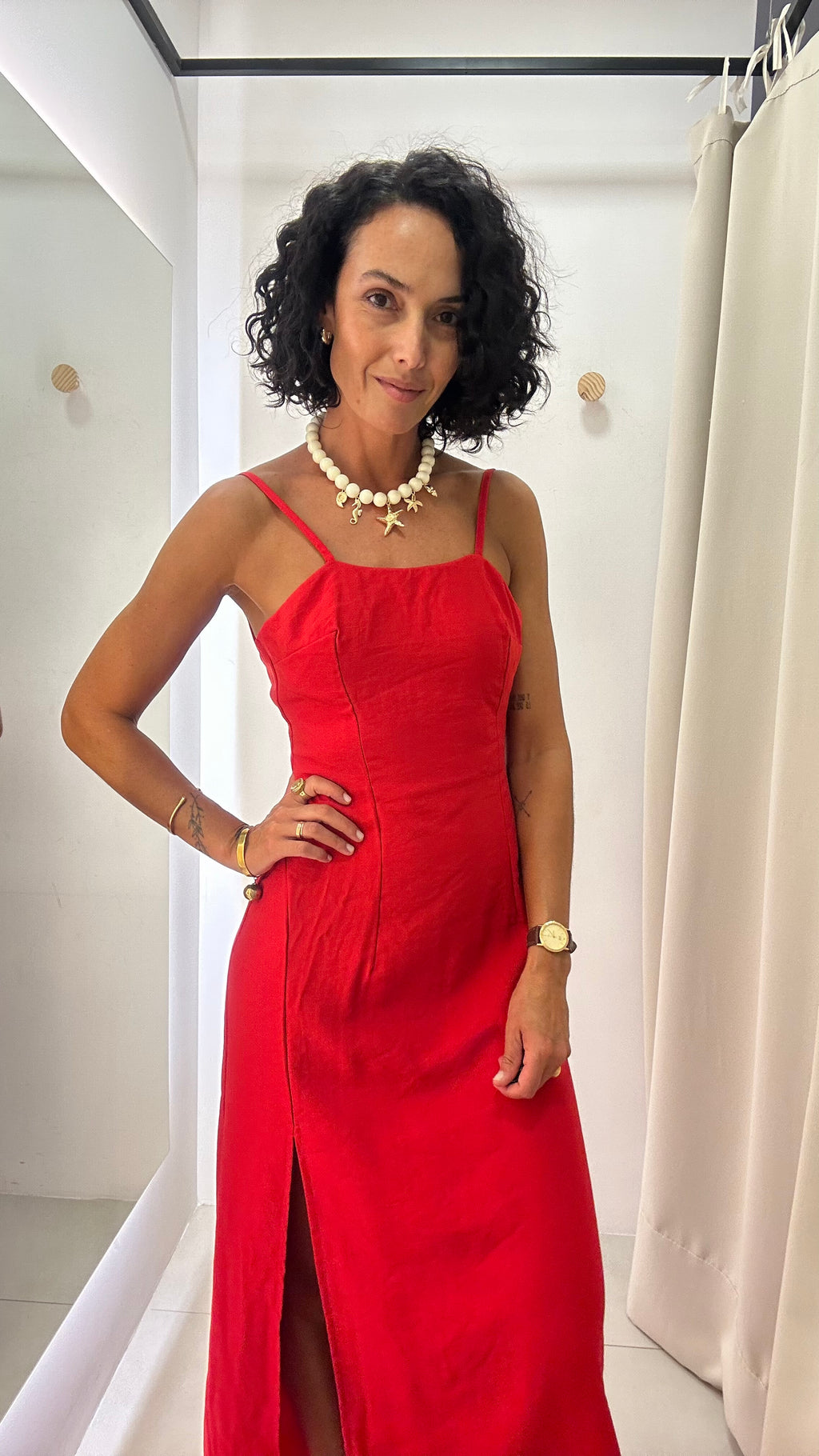 Vestido Longo Vermelho