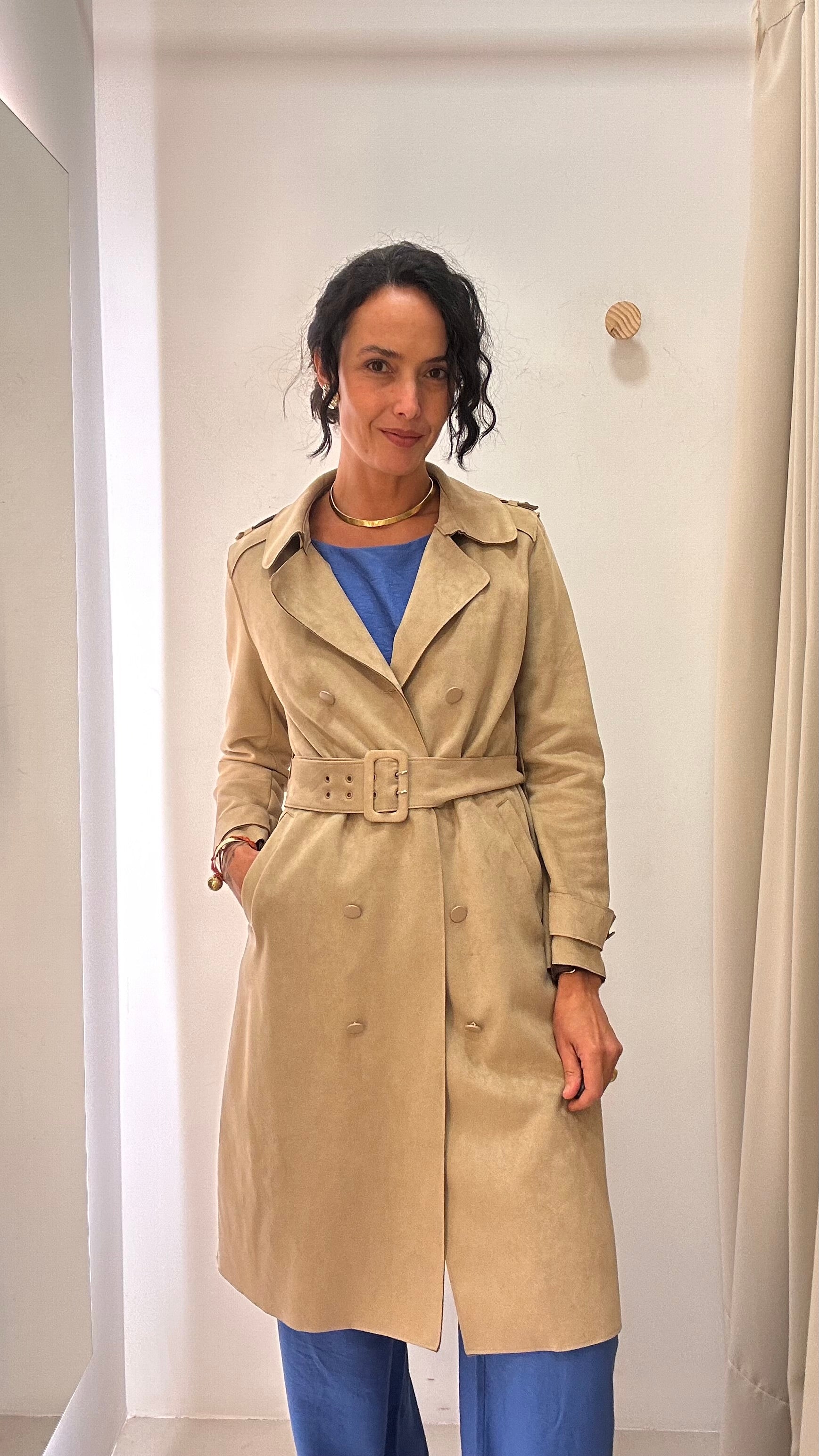 Trench Coat suede Zara