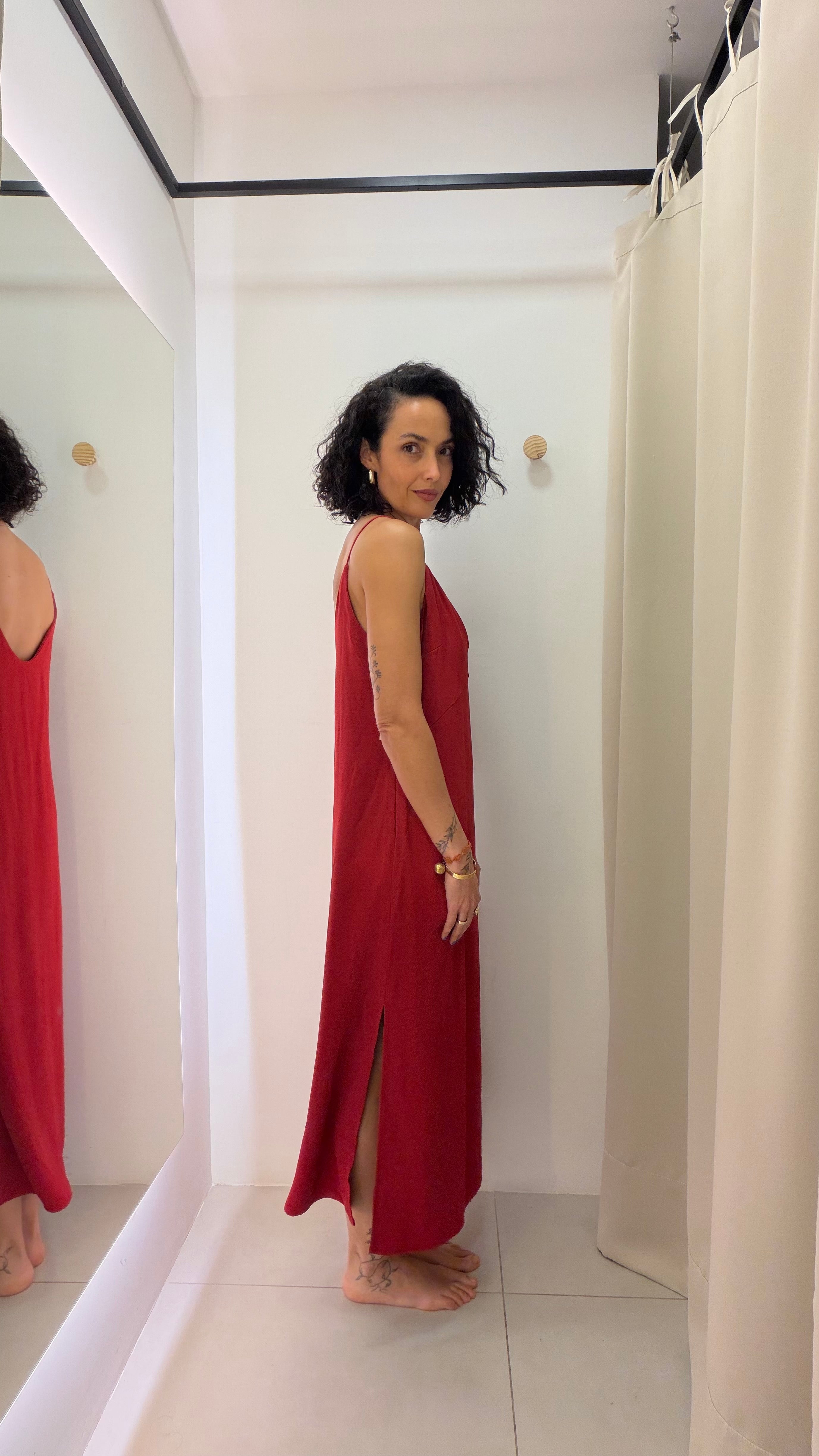 Vestido Vermelho Ce.Ci