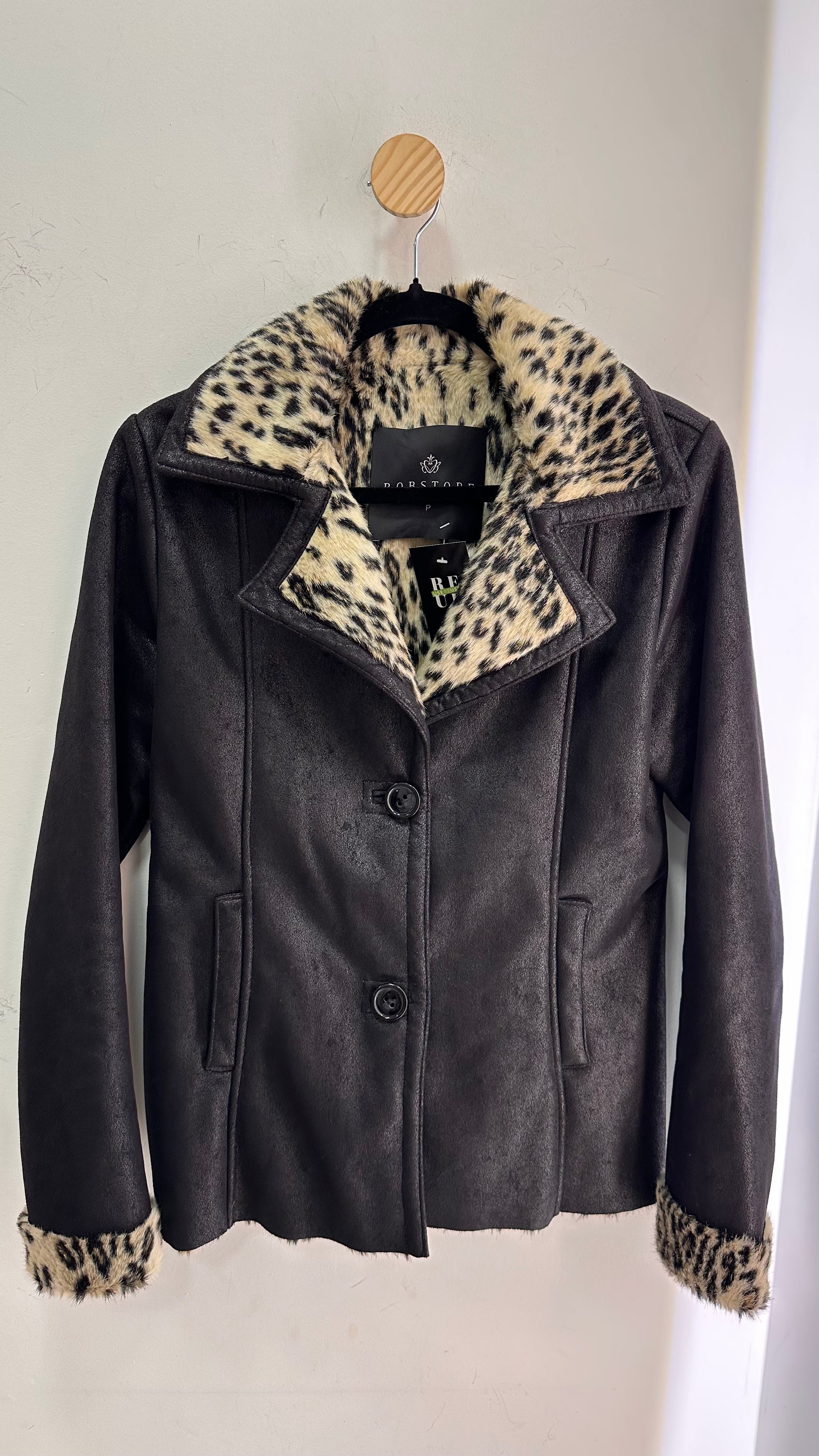 Casaco suede Bob Store