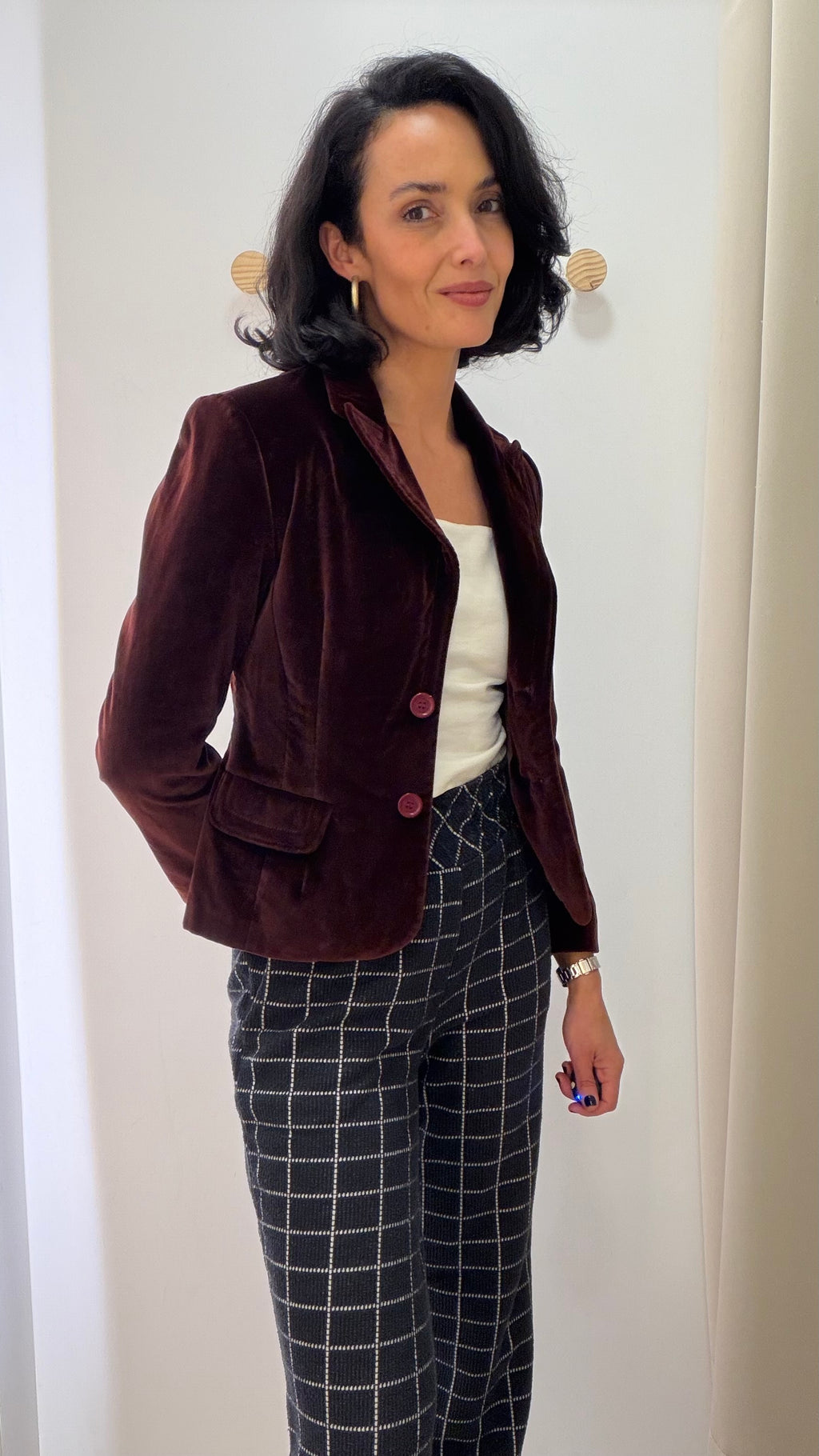 Blazer veludo Akiabara
