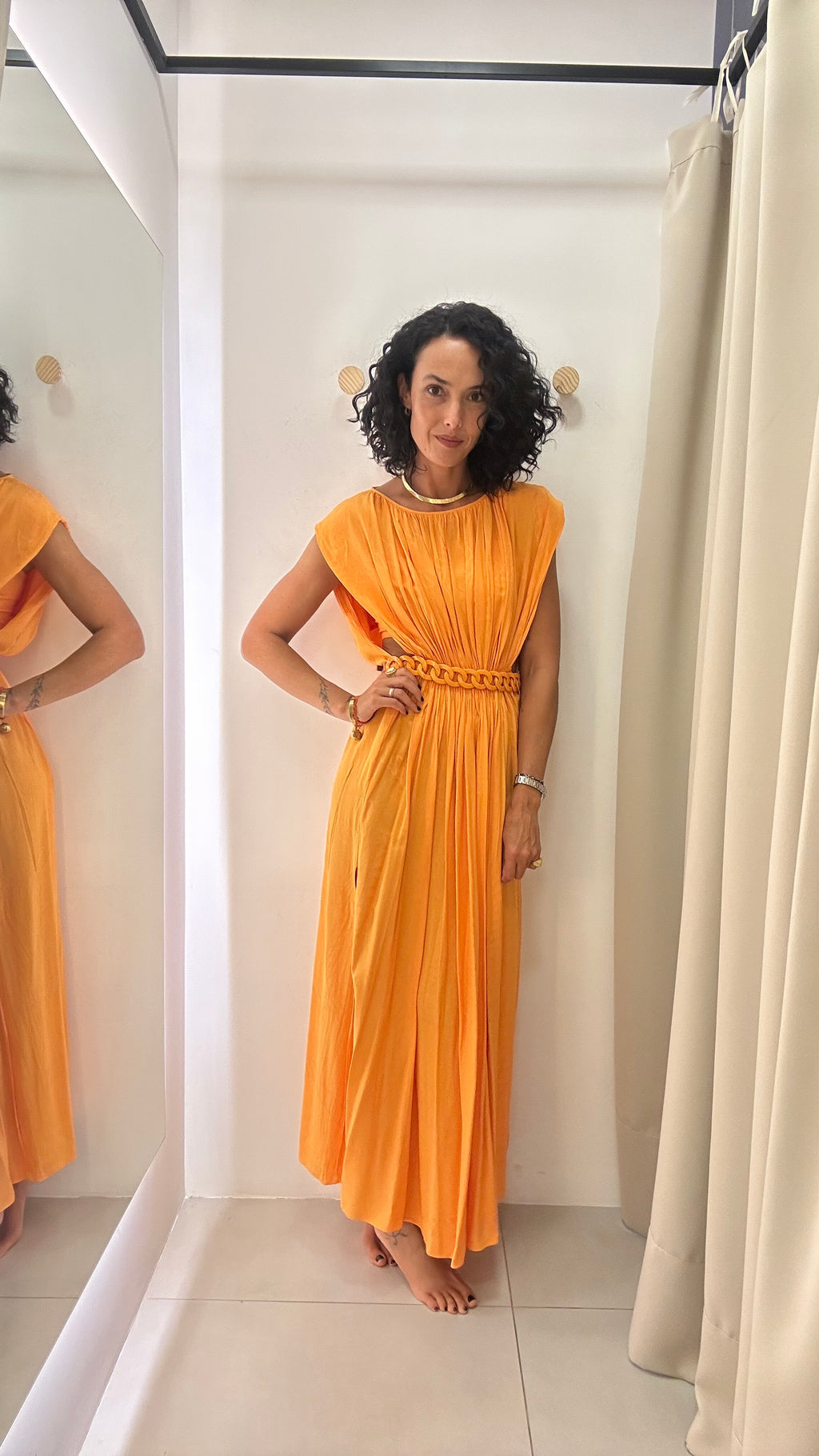 Vestido longo Essenciale