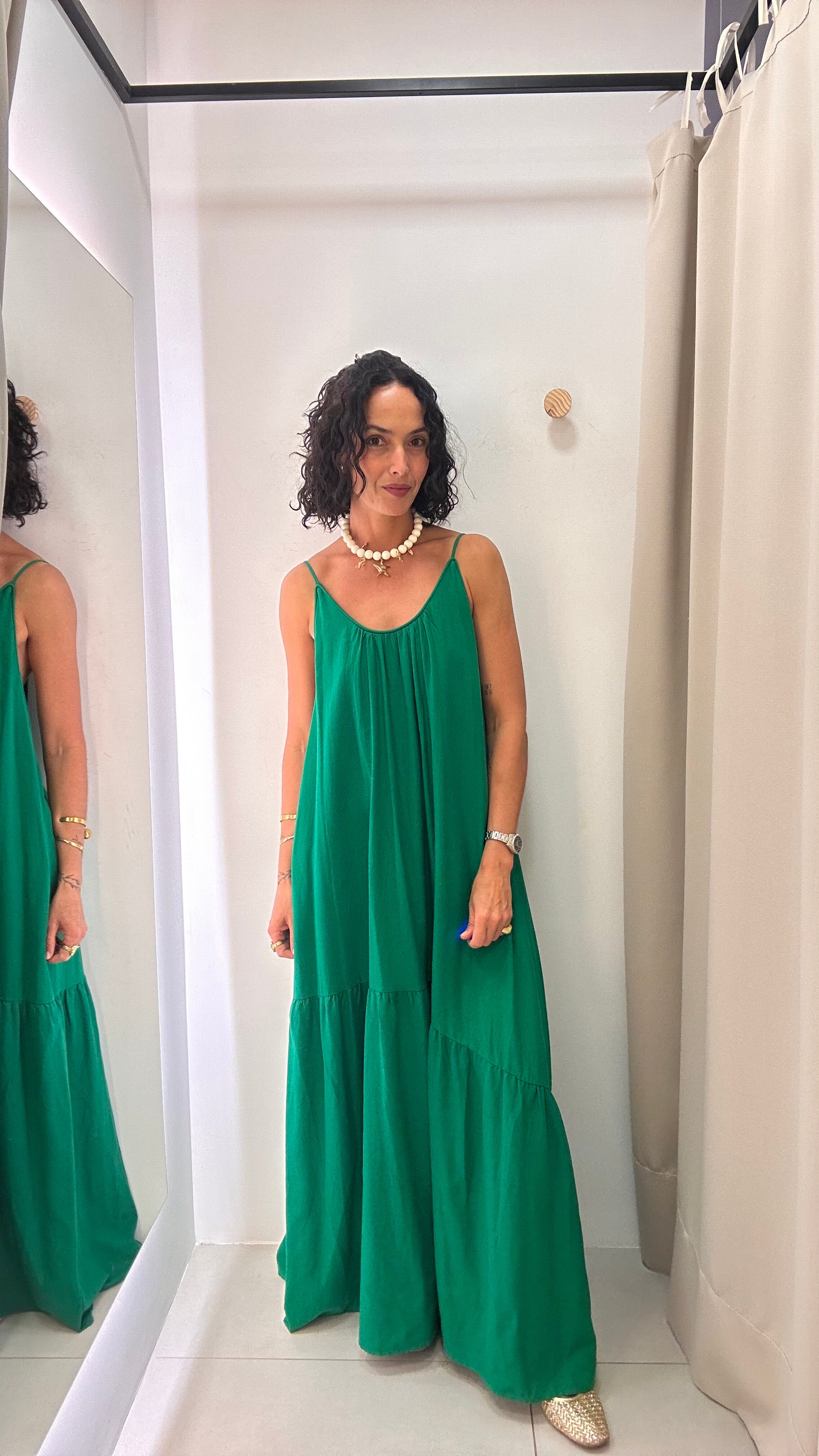 Vestido Verde Farm