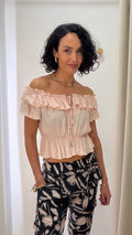 Blusa Rosa Nati Vozza