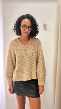 Tricot Shoulder Bege