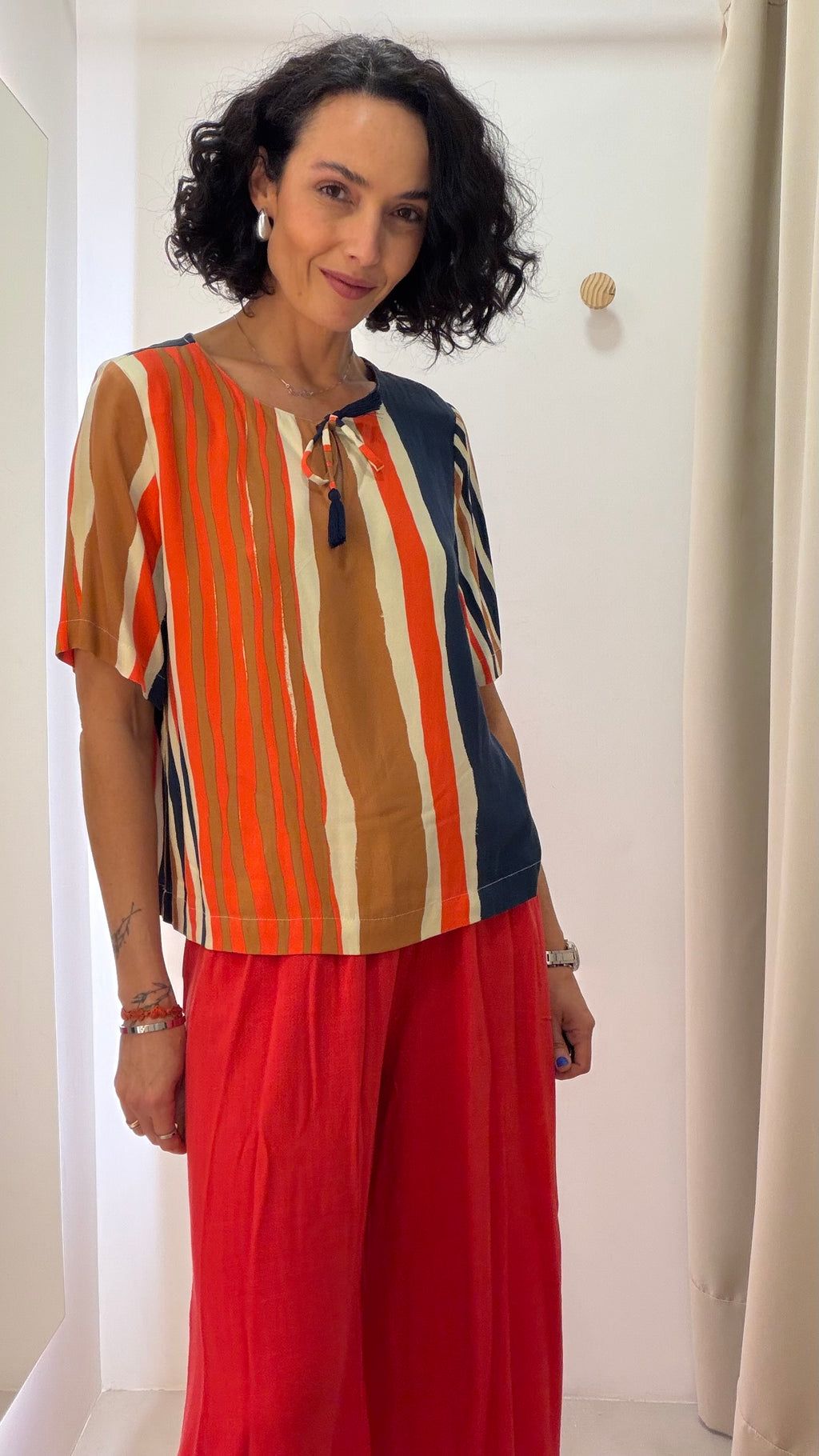 Blusa Estampada Cantão