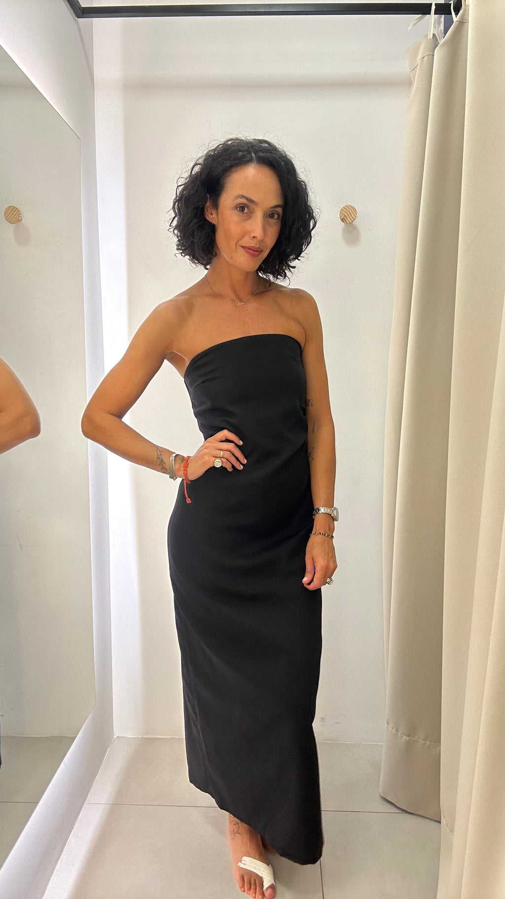 Vestido Sem Mangas Preto